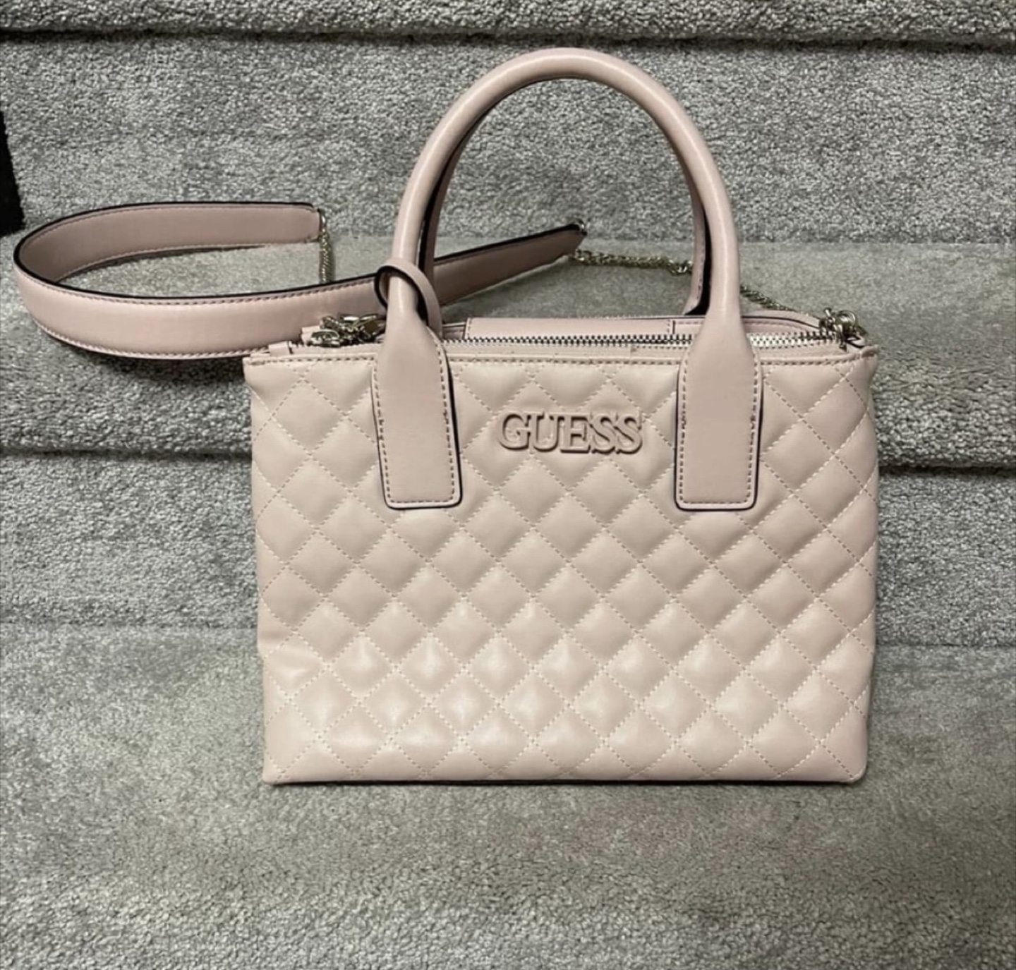 Guess quilted handbag