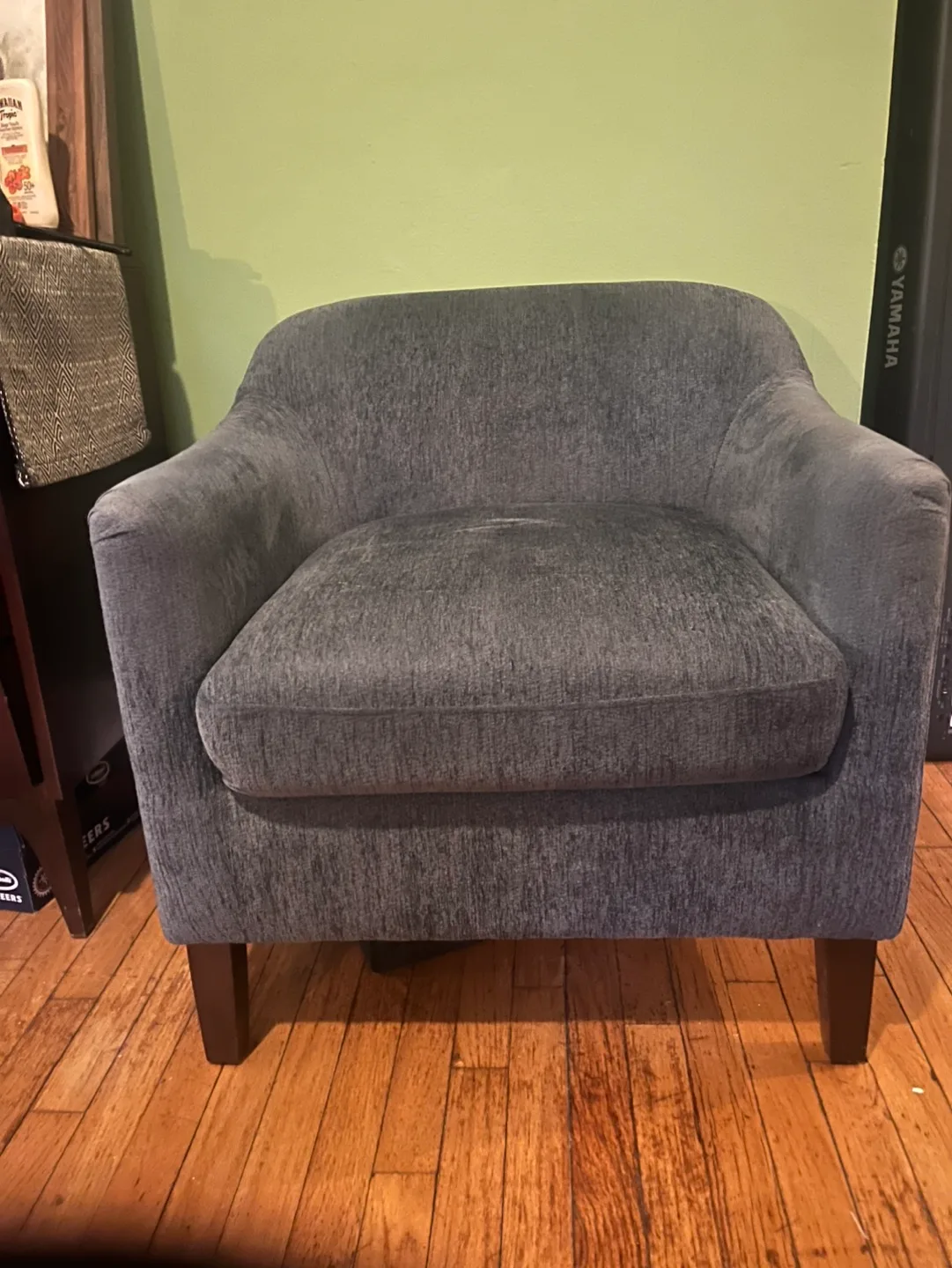 Dark Blue Armchair thumbnail