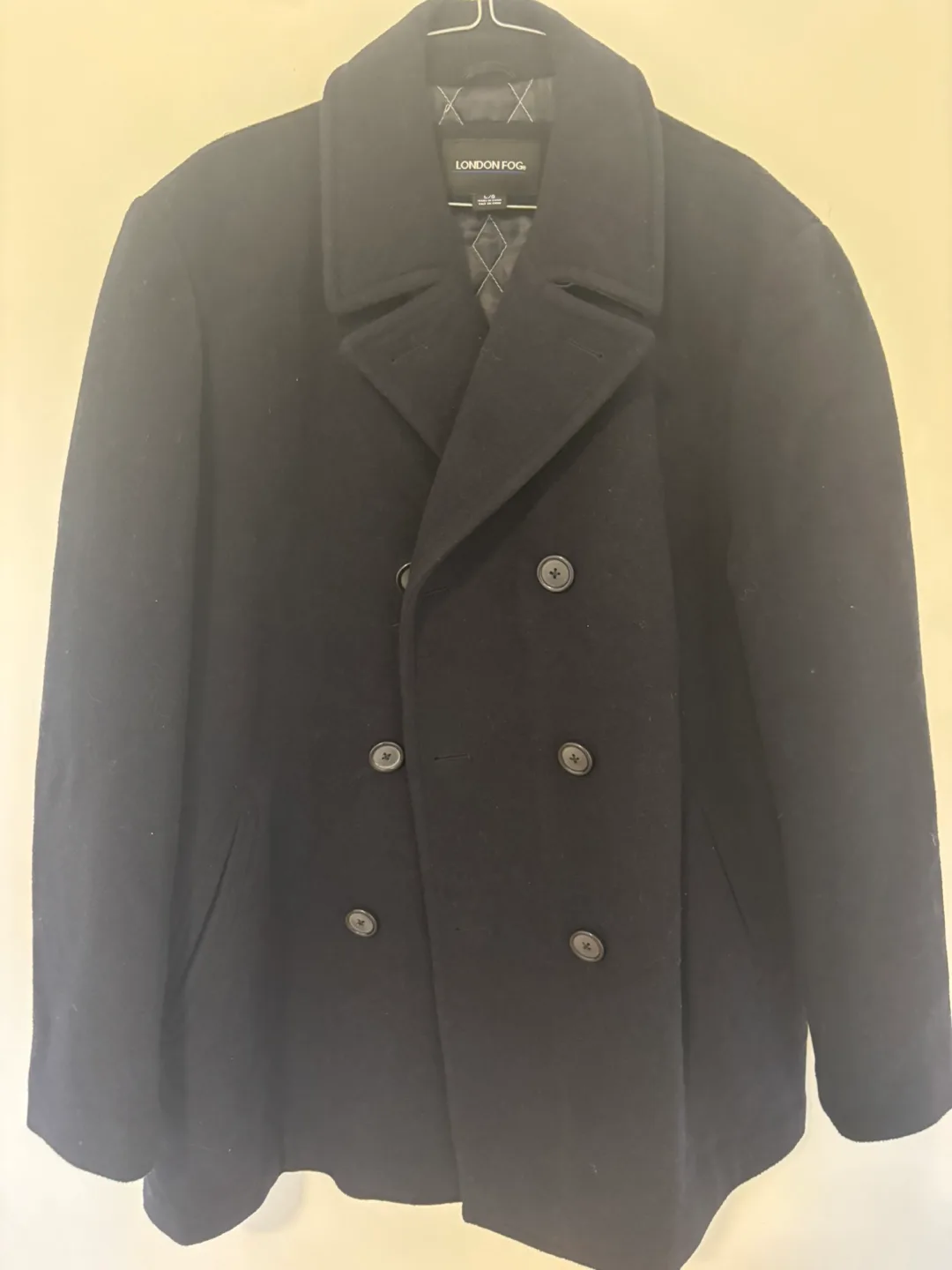 London Fog Peacoat - Size L/G thumbnail