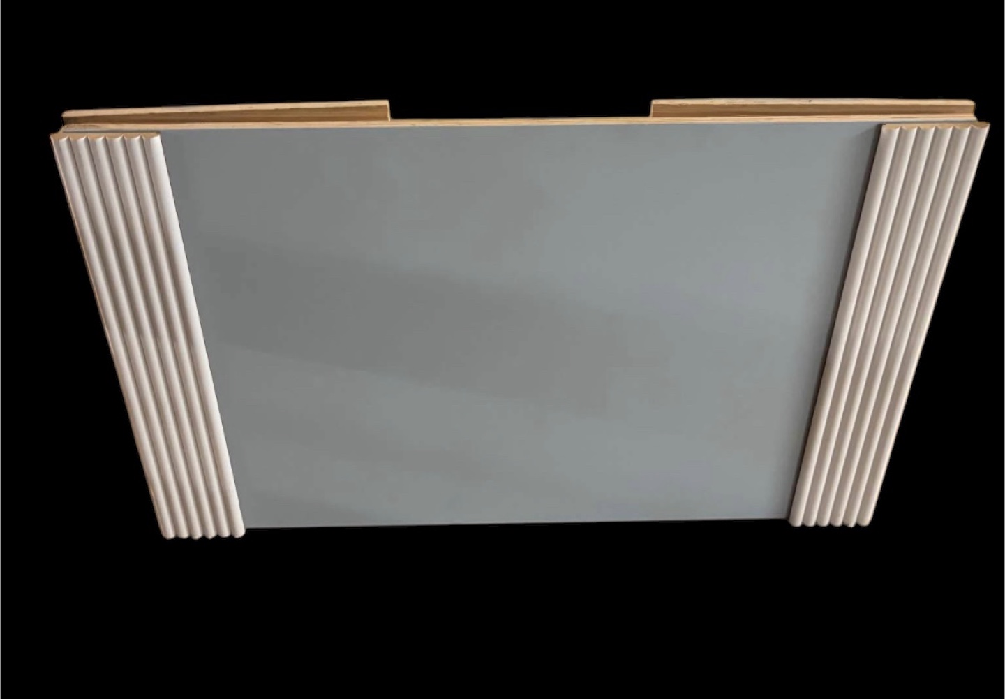 Modern Bar Table with Unique Fluted Detailing - photo 4