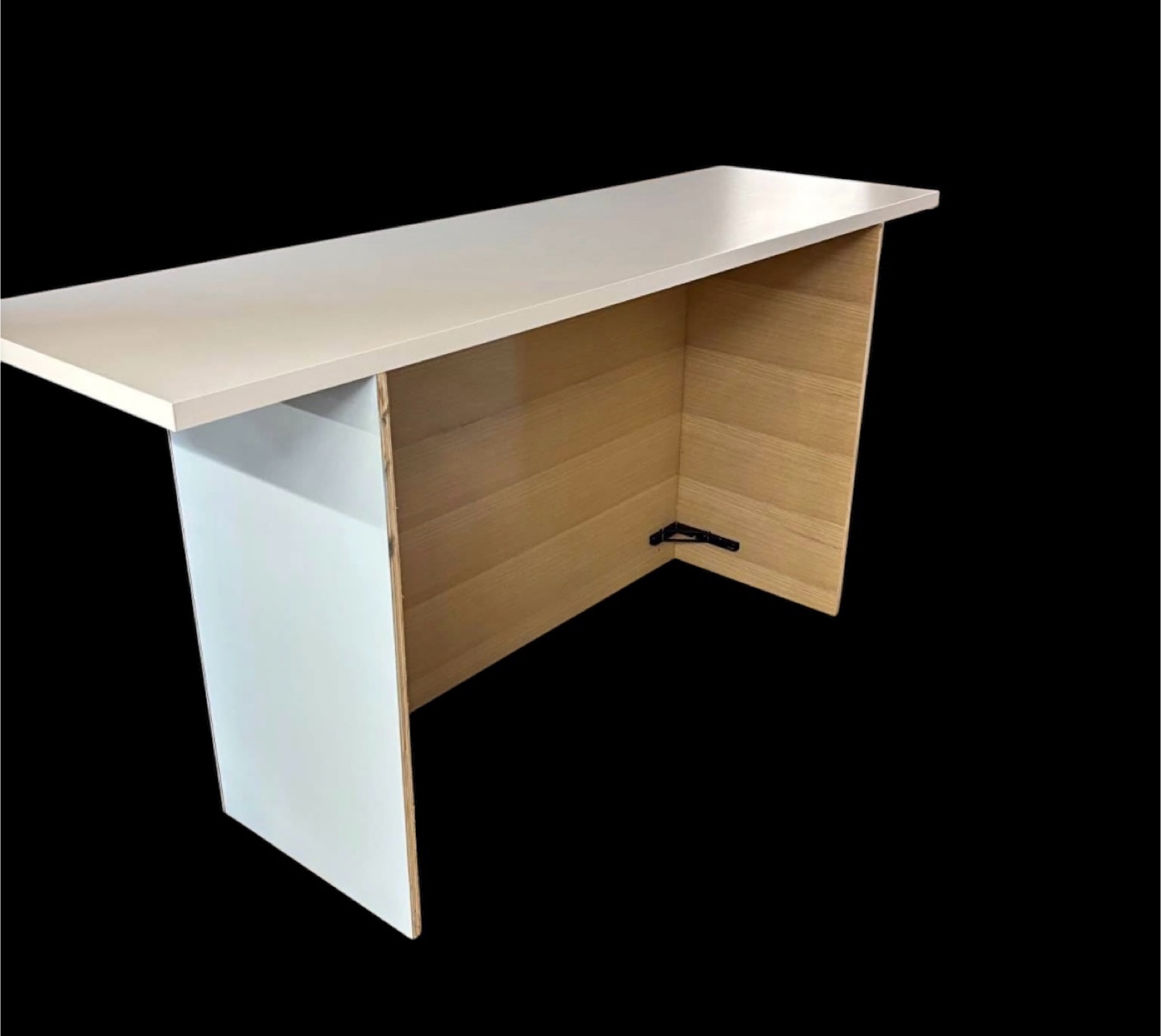 Modern Bar Table with Unique Fluted Detailing - photo 3