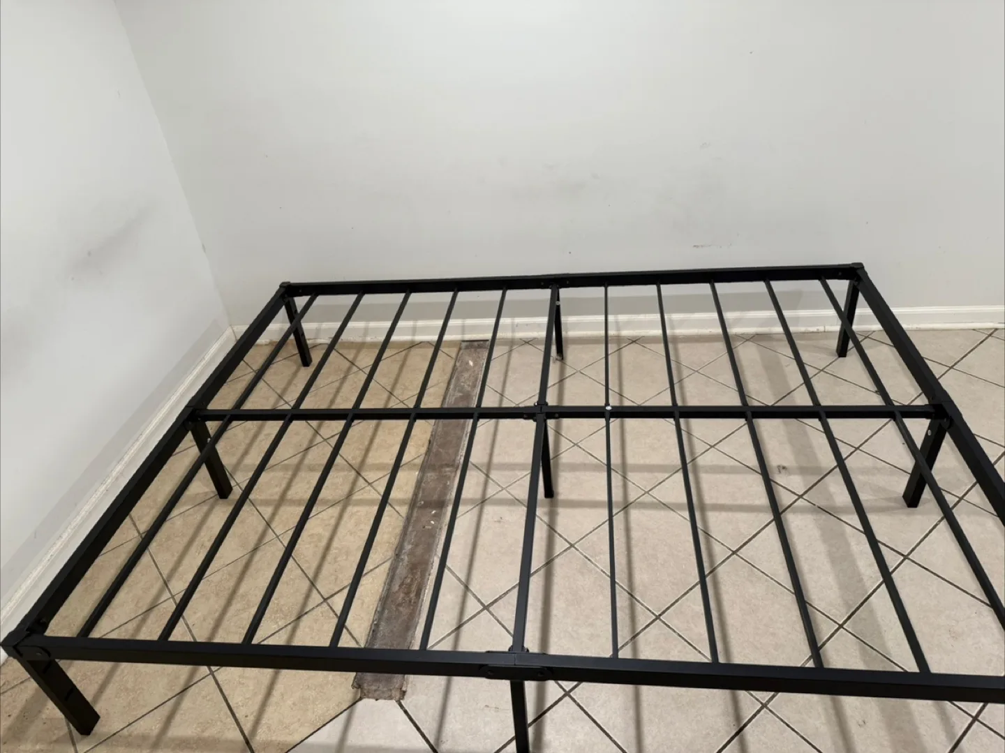 Full Metal Bed Frame 12 inch queen size thumbnail
