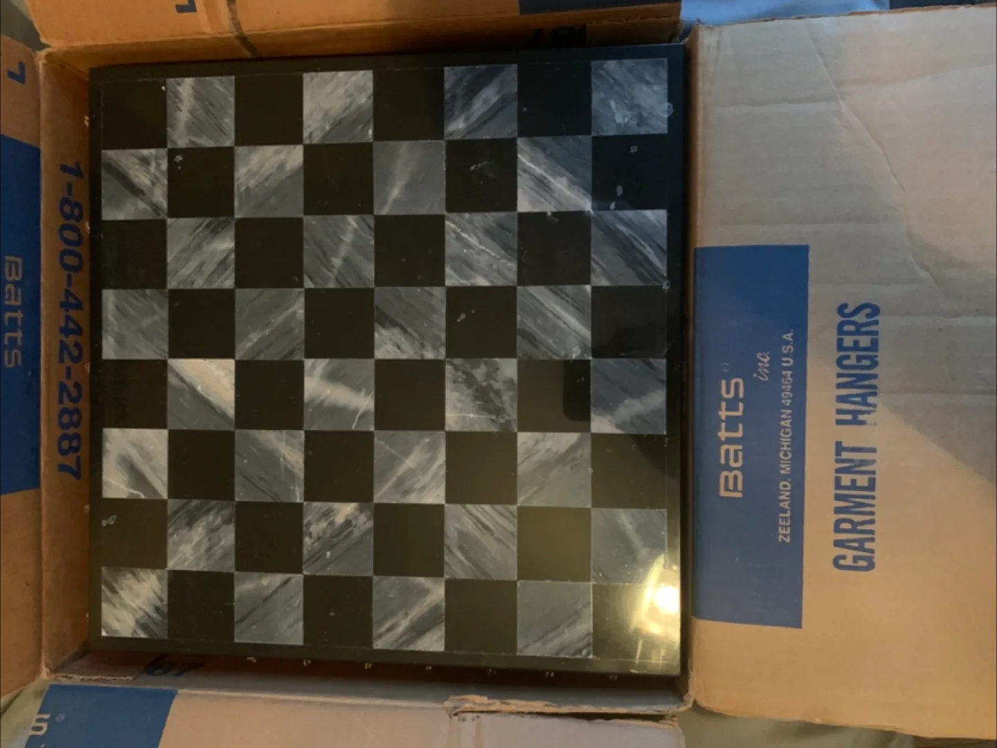 Marble Chess Set with Board thumbnail