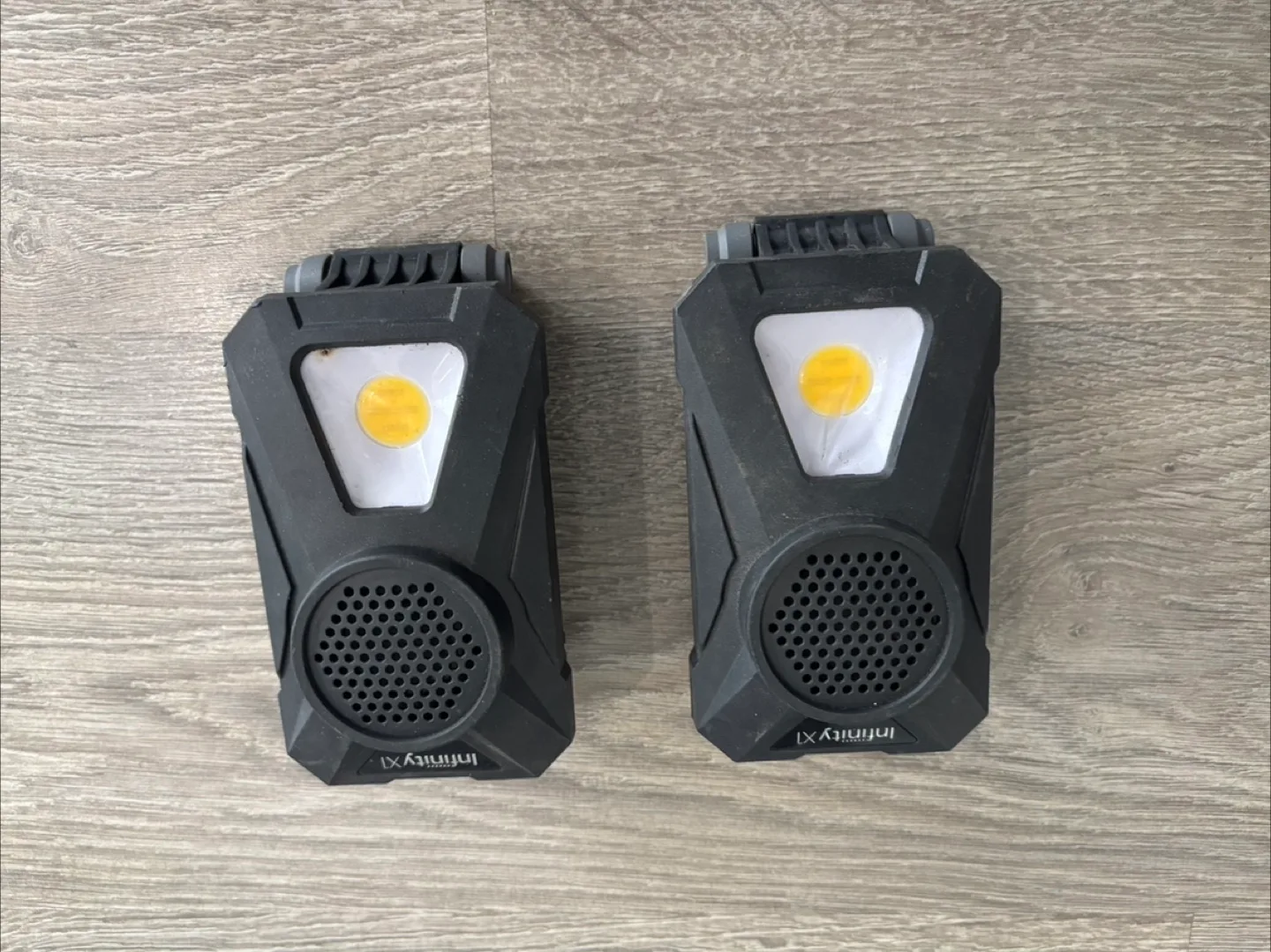 Pair of Infinity X Portable LED Work Lights with Carabiner thumbnail