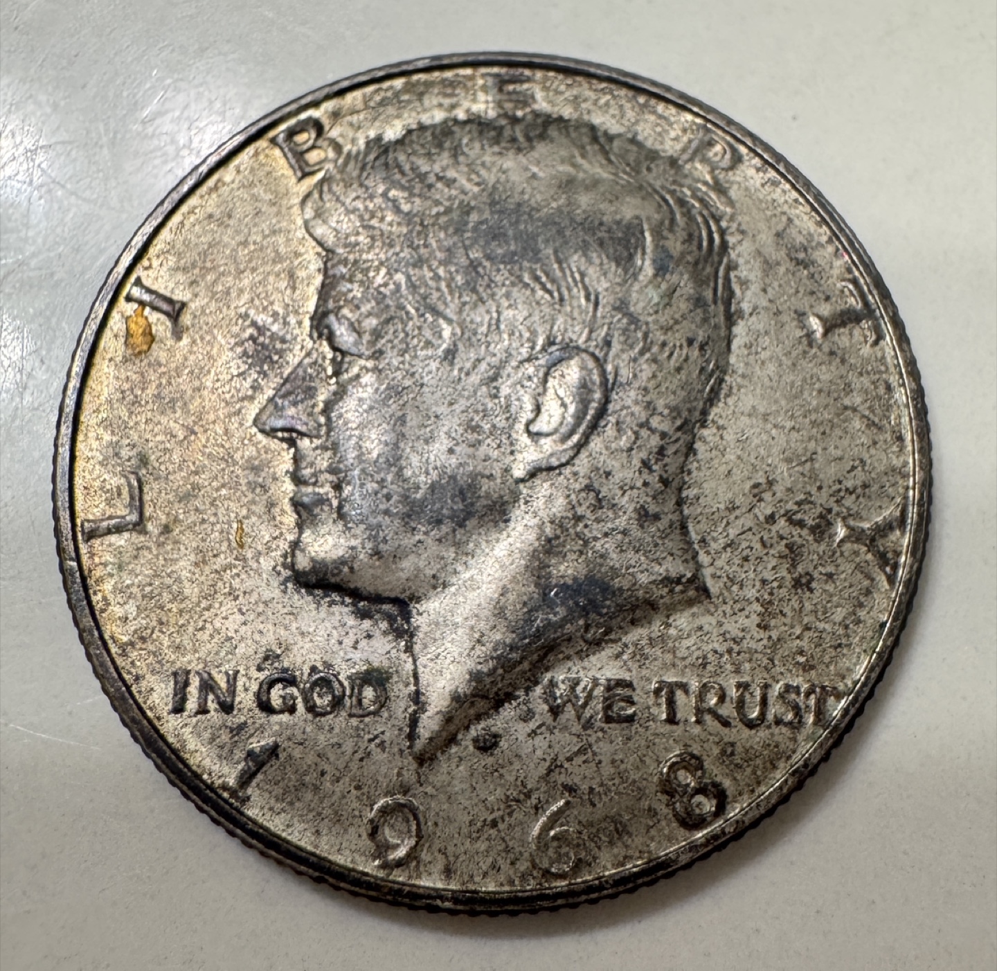 1968 Kennedy Half Dollar