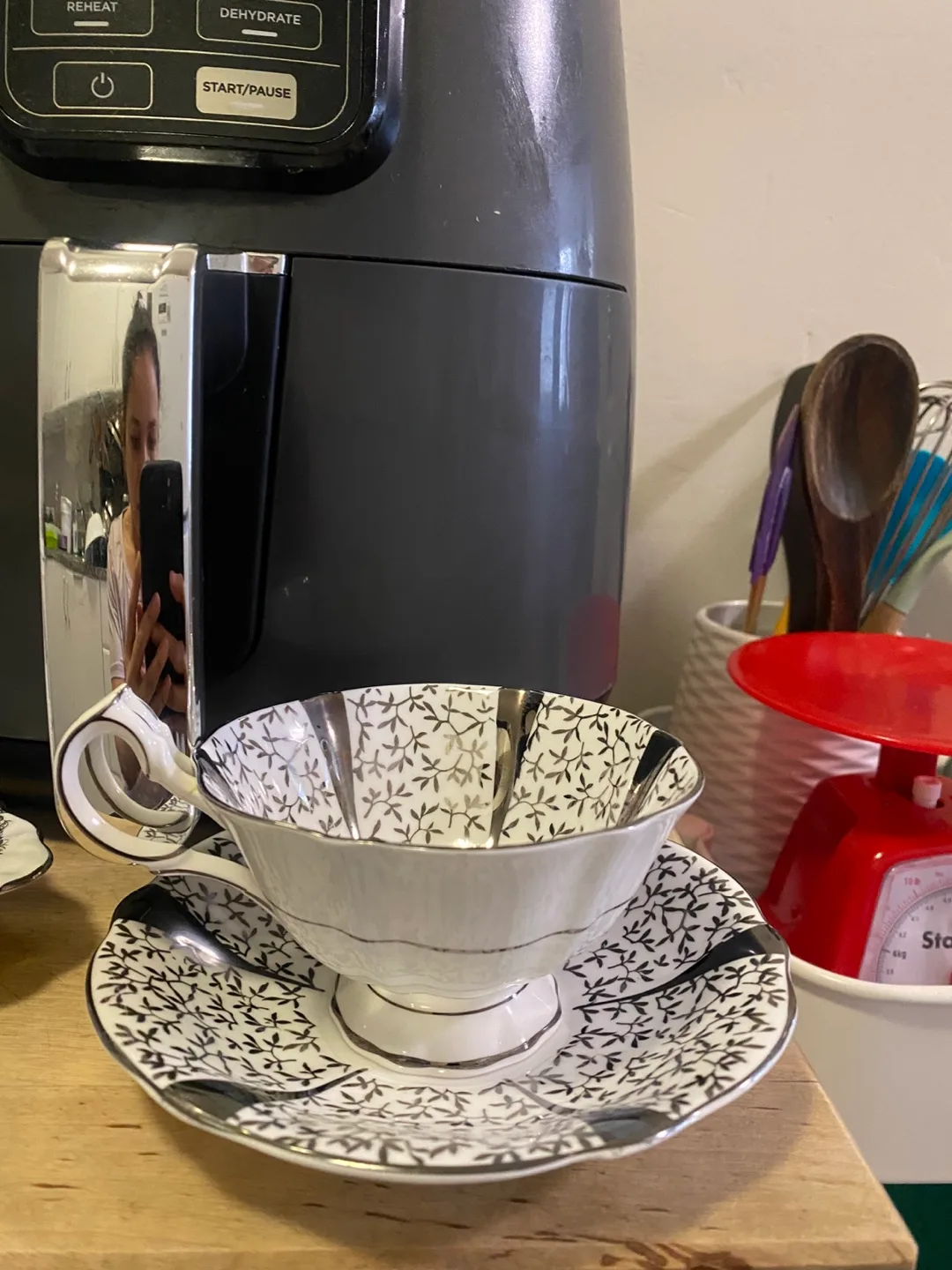 Teapot and Saucer Set image indicator(4)