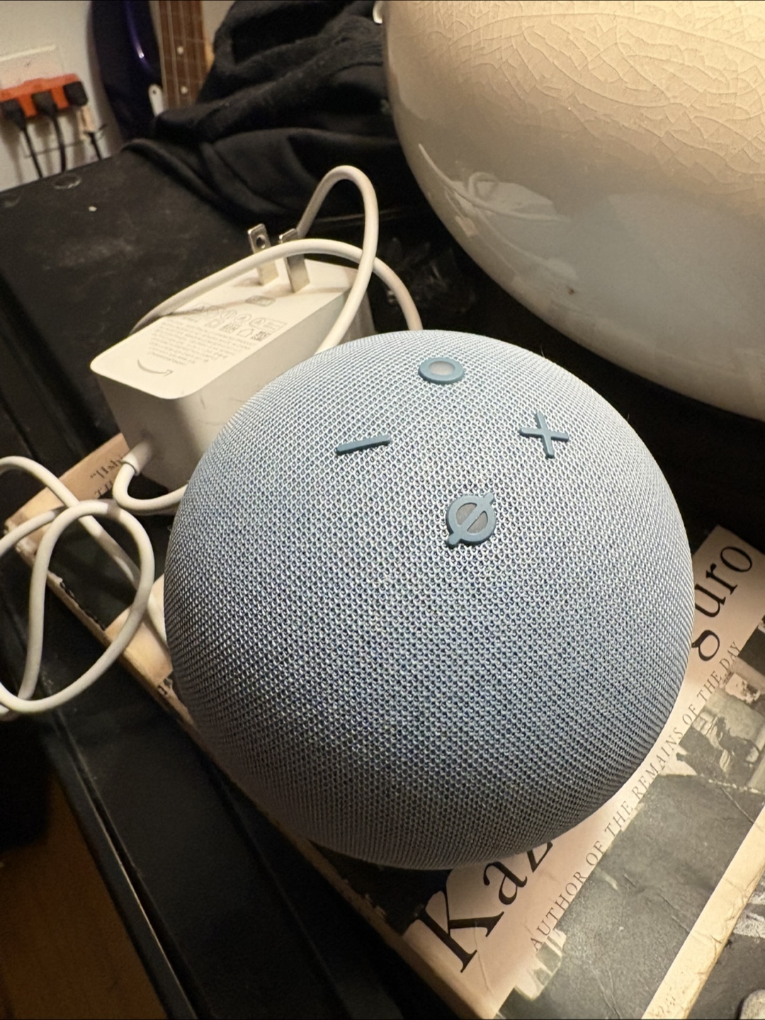 Amazon Echo Dot (4th Gen) - Glacier White