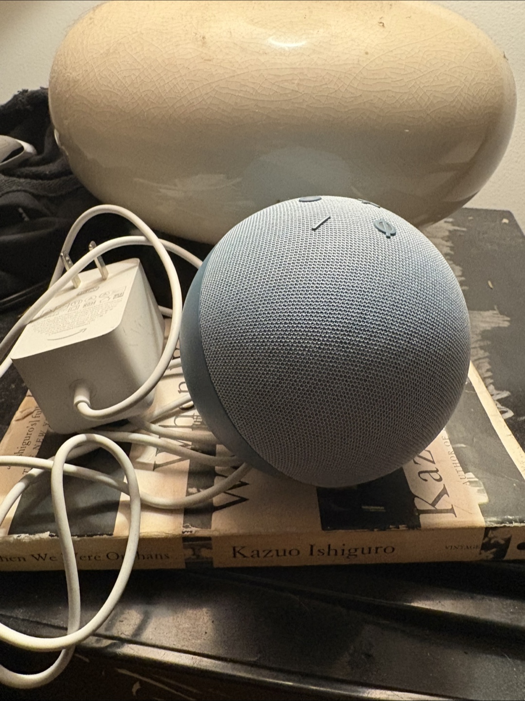 Amazon Echo Dot (4th Gen) - Glacier White - photo 2