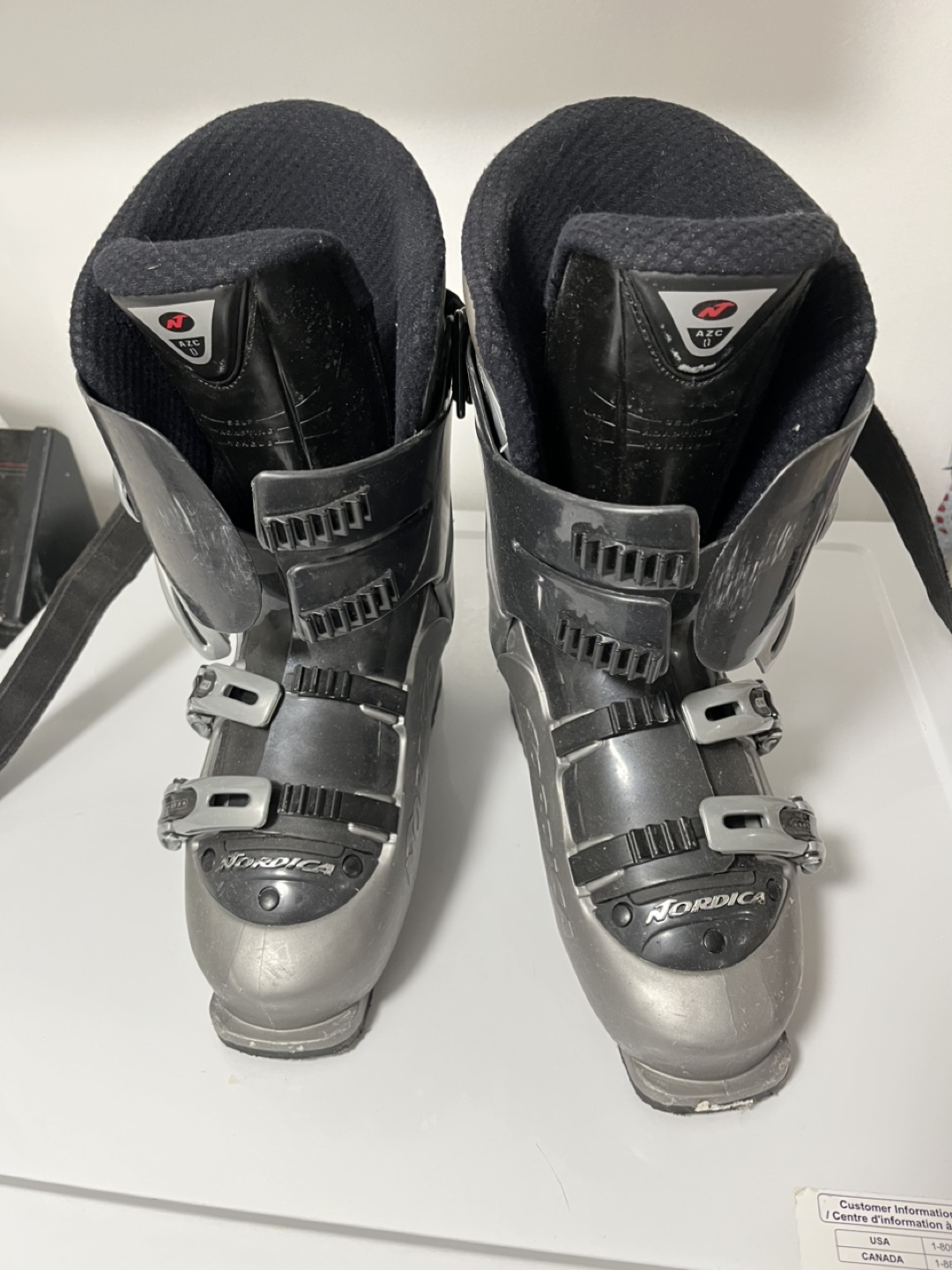 Nordica Slalom Ski Boots - Size 310mm