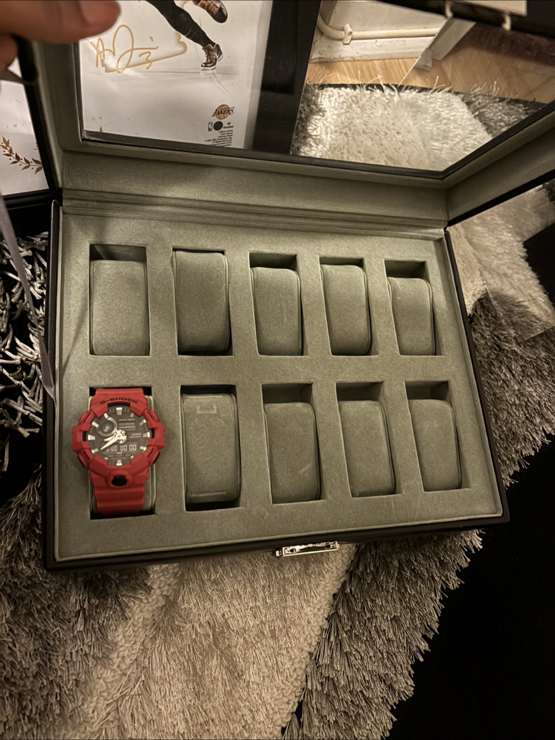 Black Watch Box with 10 slots