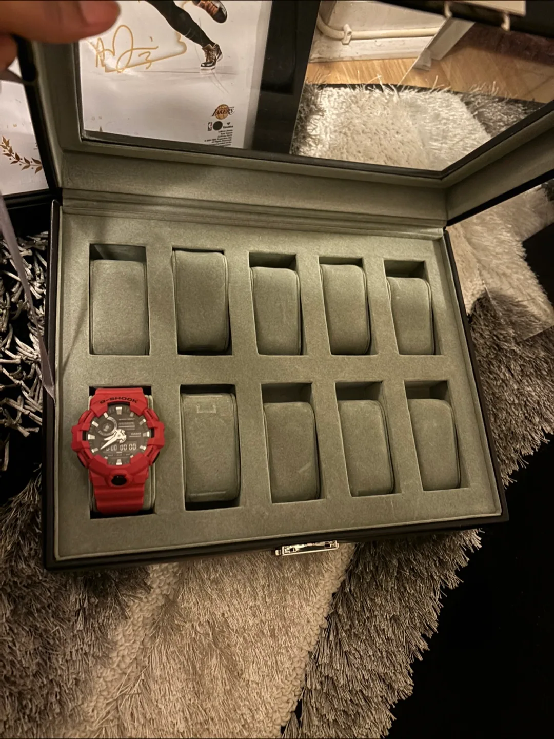 Black Watch Box with 10 slots thumbnail