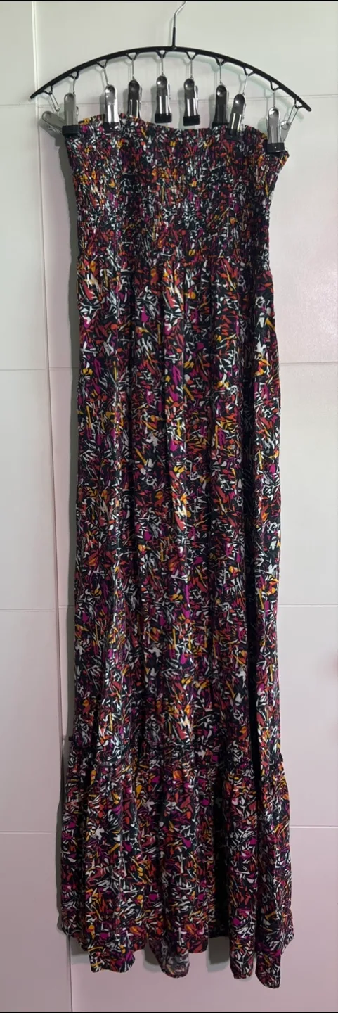 🍒Strapless Maxi Dress image indicator(2)