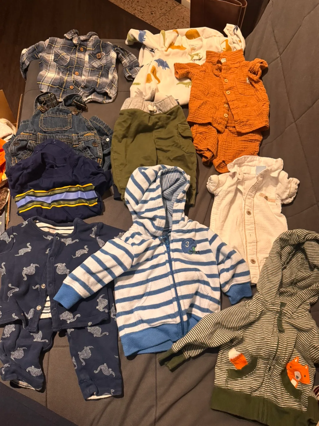 Baby Boy Clothes Bundle - Newborn to 3 Months thumbnail