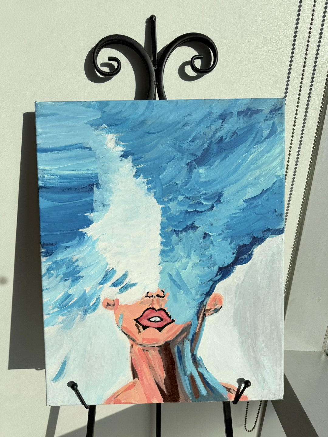 Original Abstract Acrylic Painting on Canvas