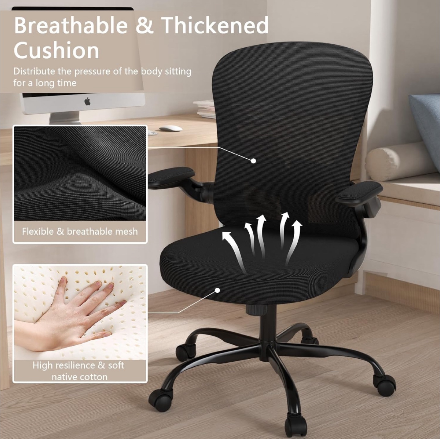 Ergonomic Office Chair with Lumbar Support - photo 2