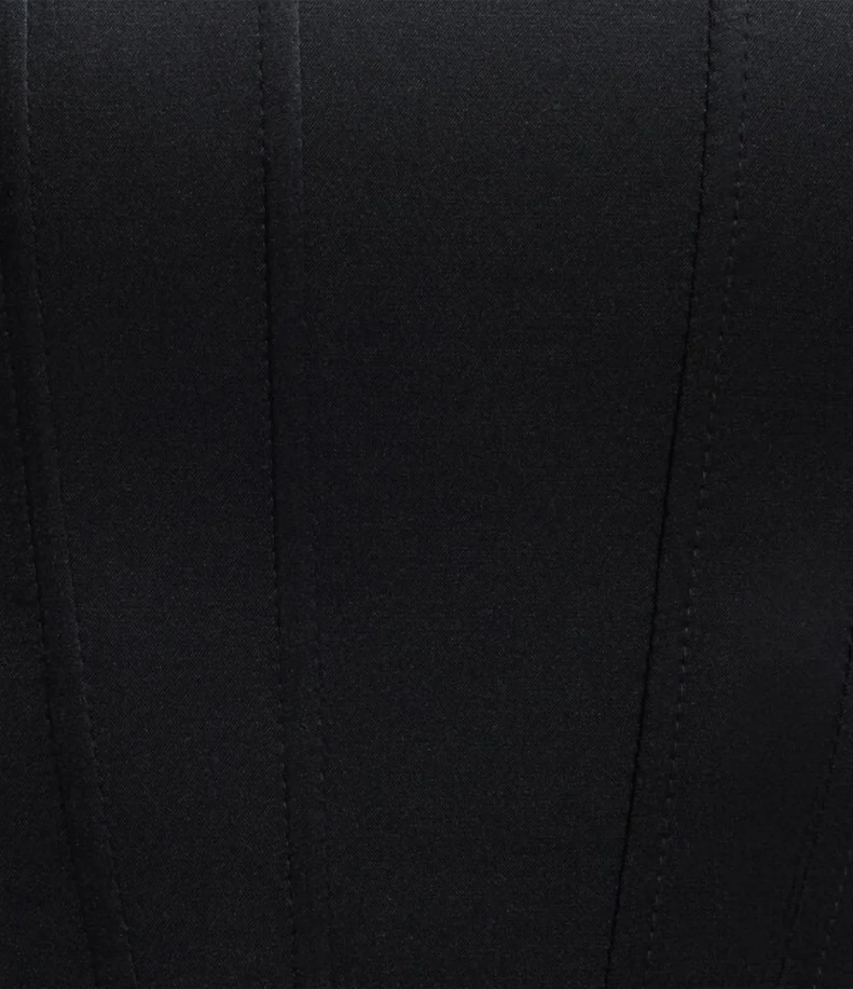 Black Satin Corset Top image indicator(2)