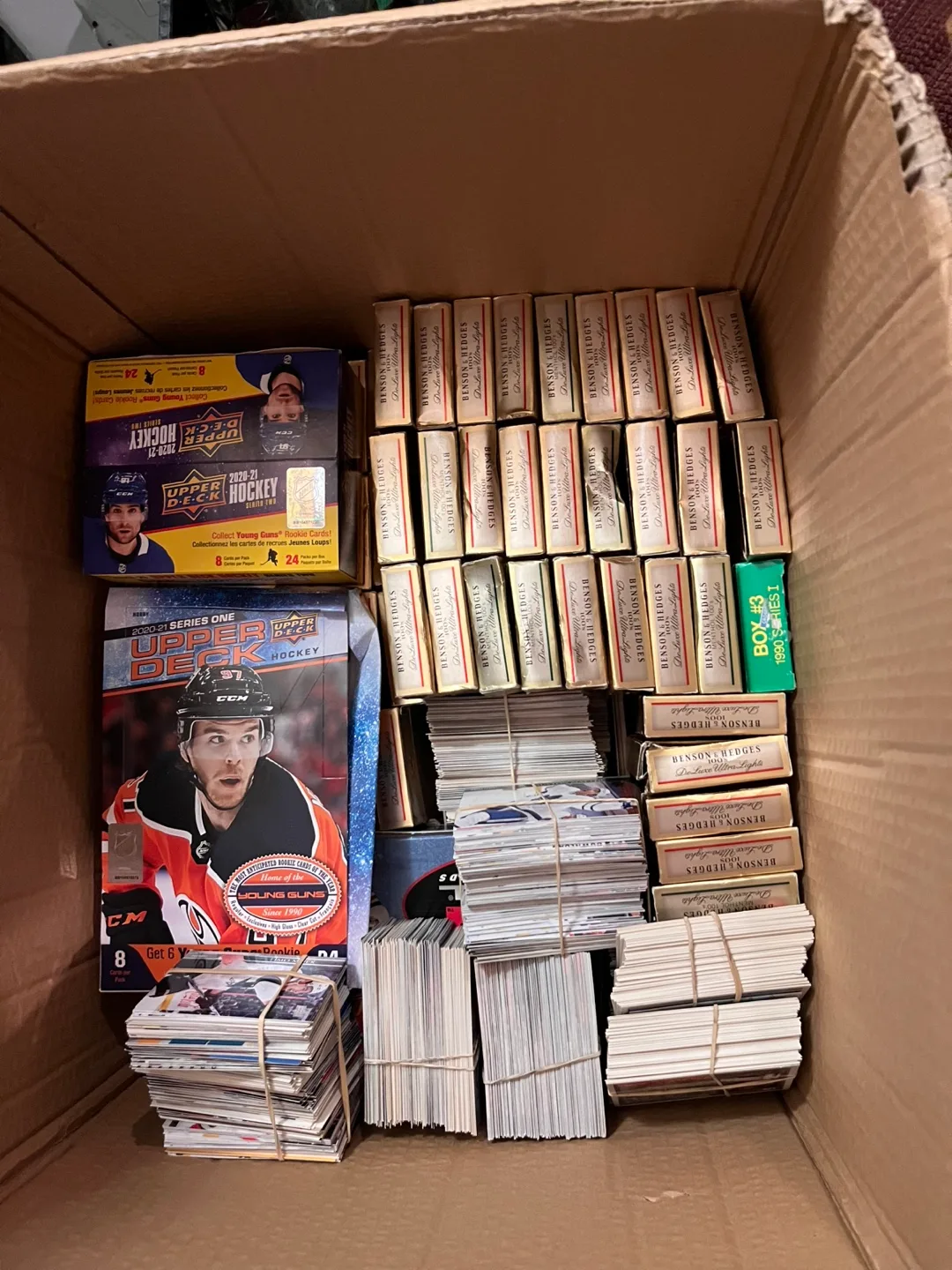 Hockey and Baseball Card Collection - Bulk Lot