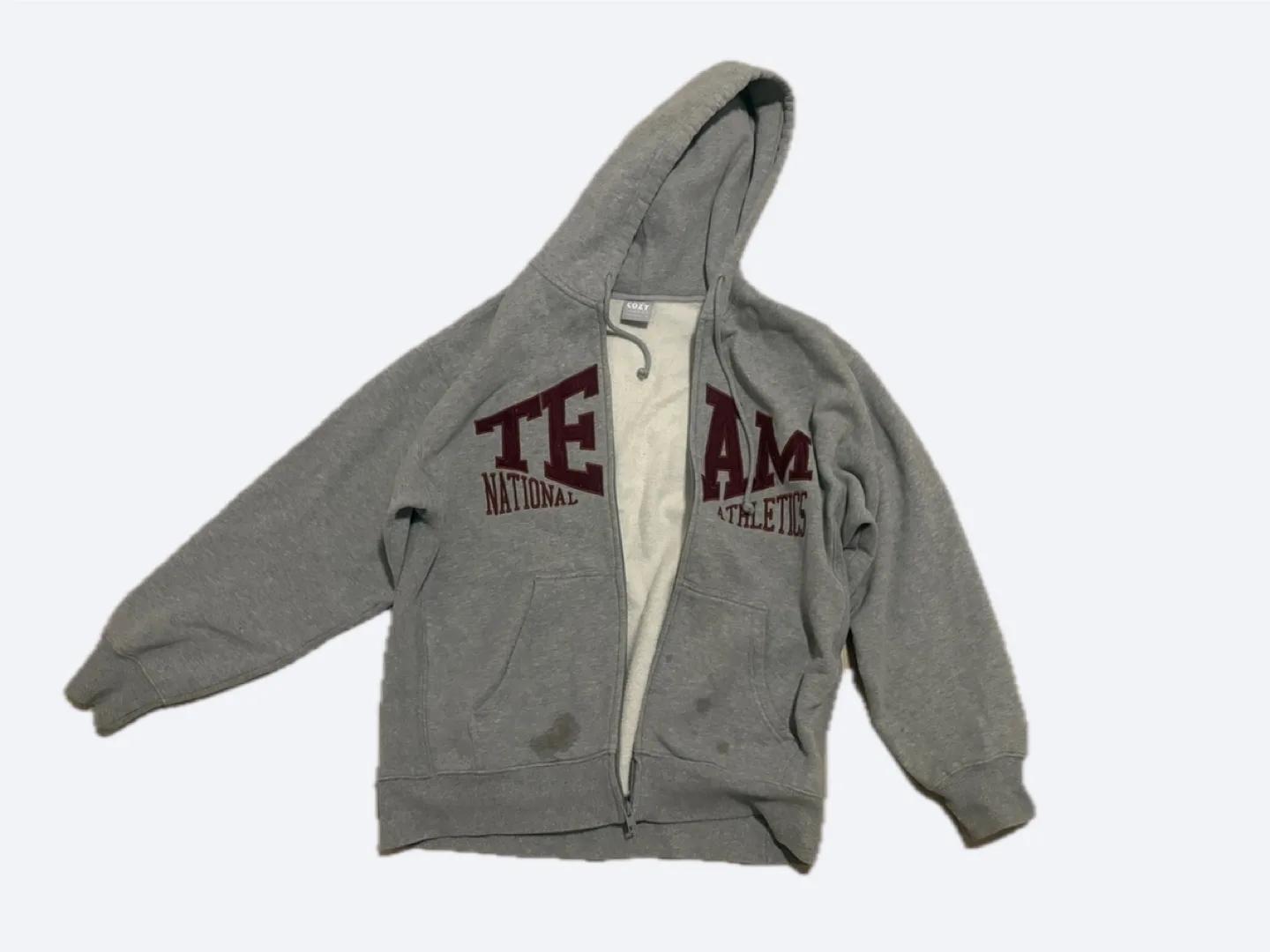 Aritzia Cozy Fleece Zip-Up Hoodie - Size M image indicator(3)