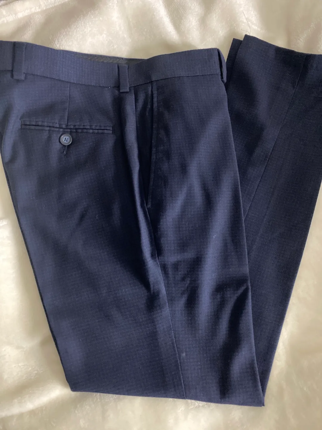 Kids Navy Dress Pants, Size 30x32 thumbnail