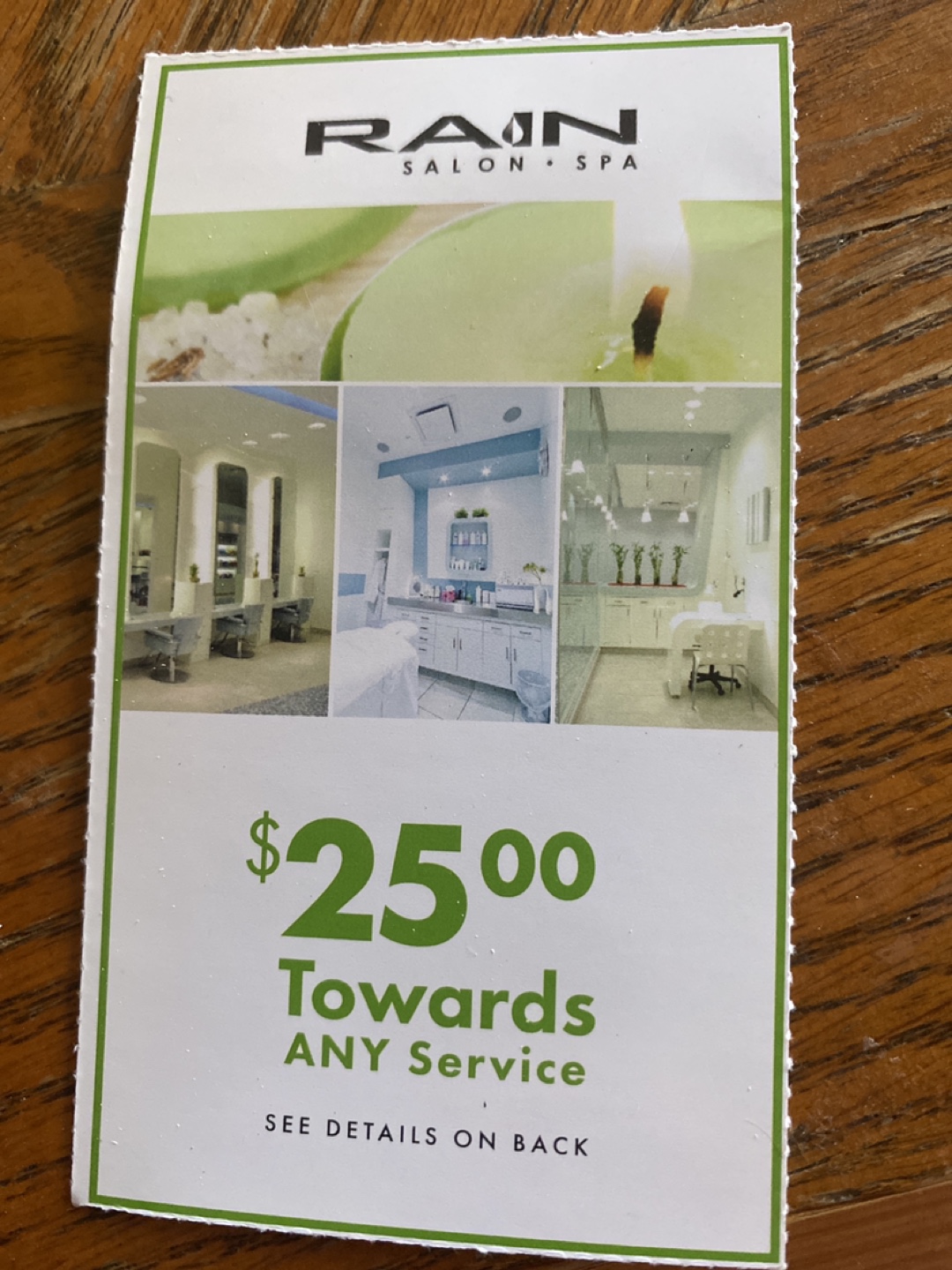 RAIN Salon Spa $25 Voucher - West Edmonton Mall
