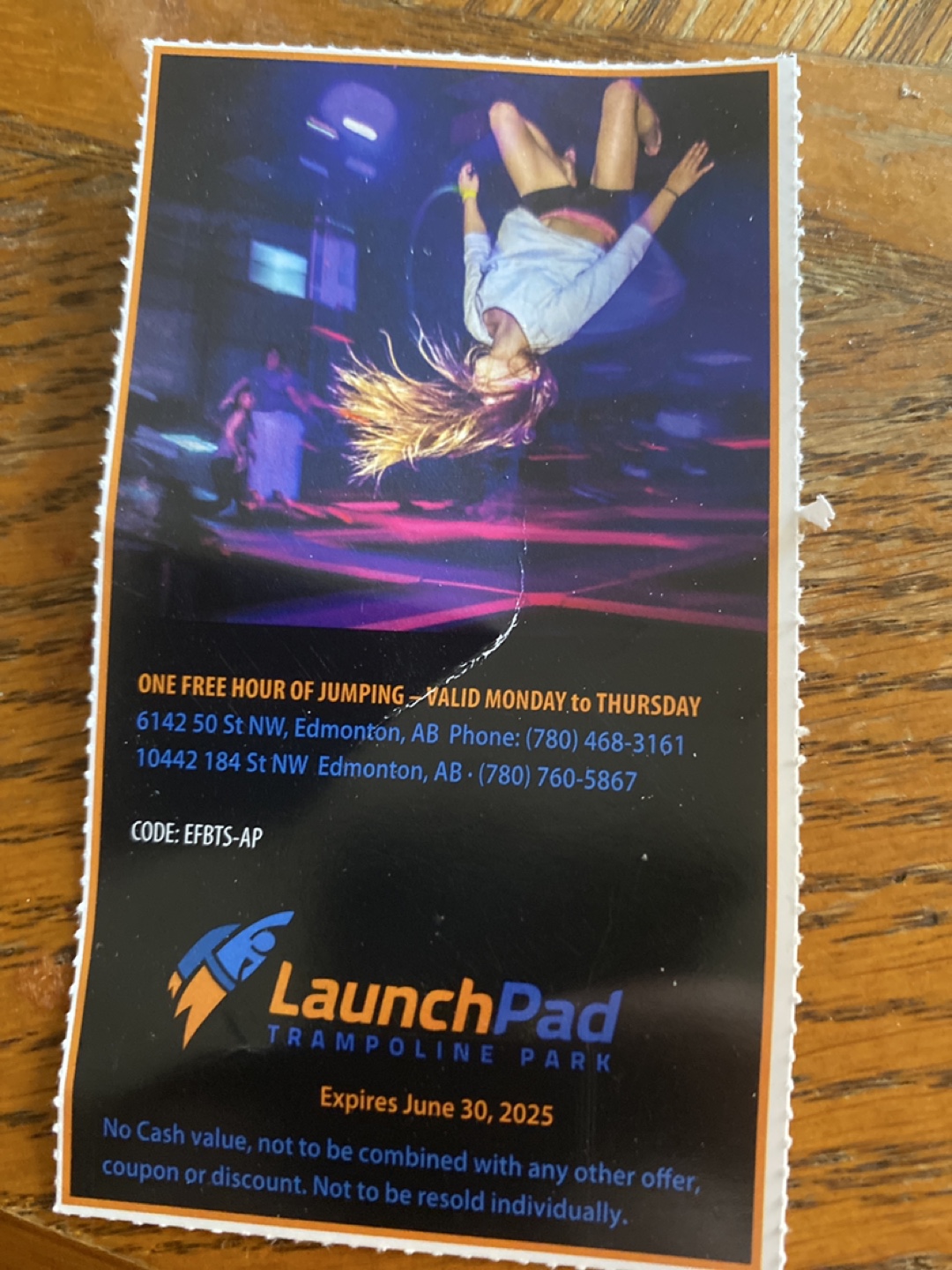 LaunchPad Trampoline Park - One Free Hour of Jumping - photo 2