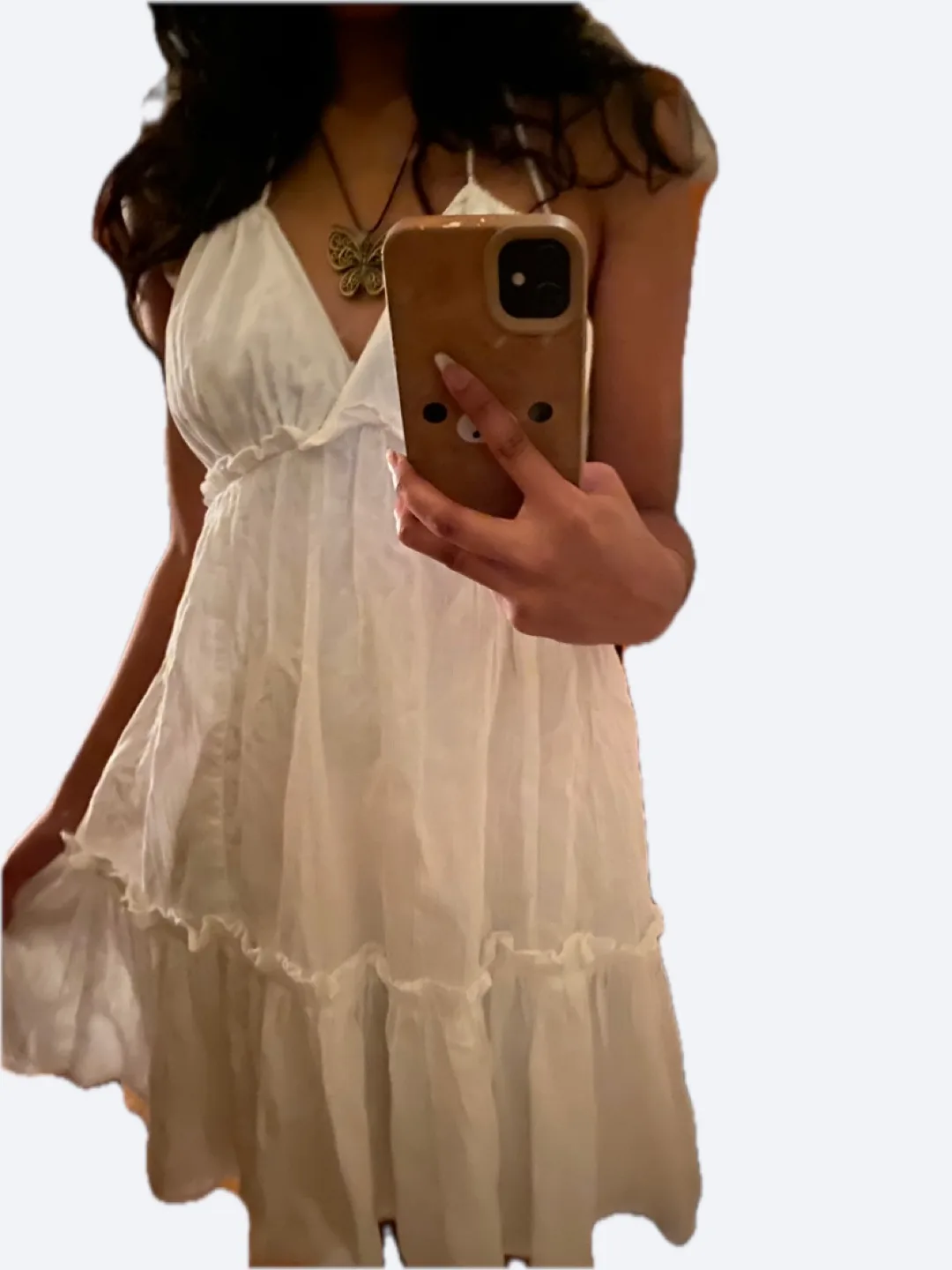 White Summer Dress thumbnail