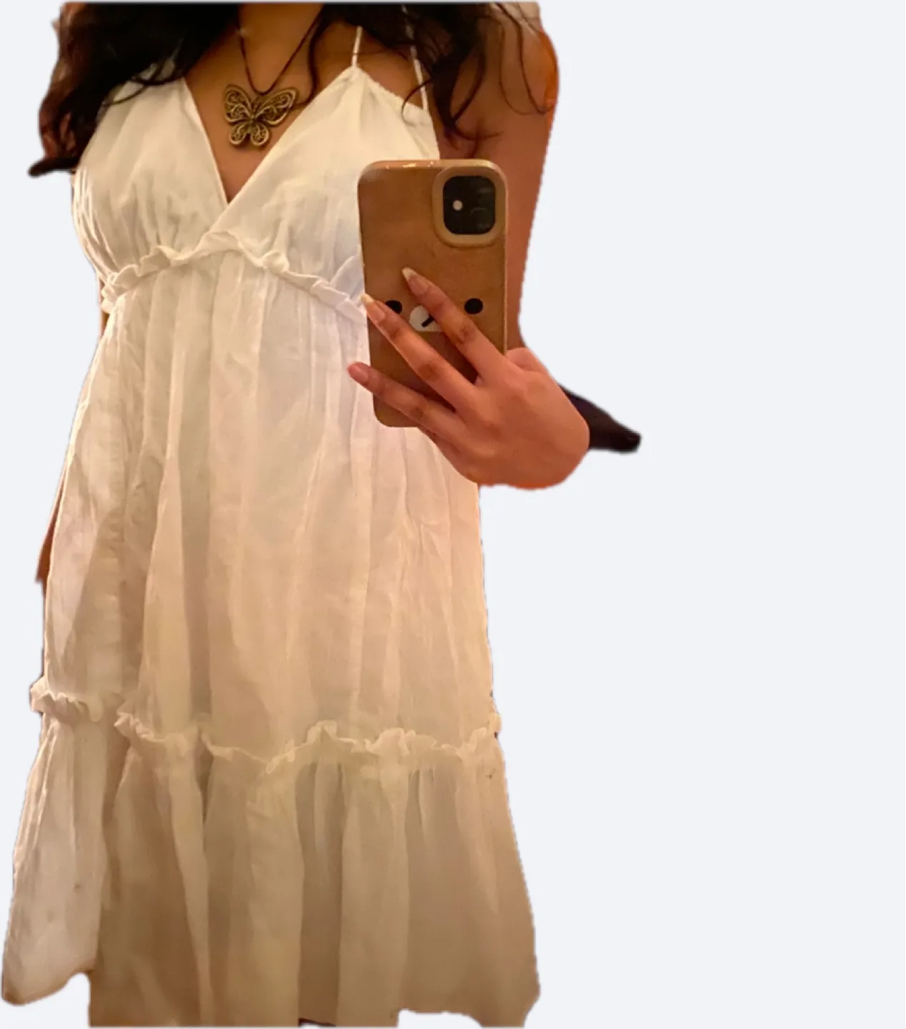 White Summer Dress image indicator(2)