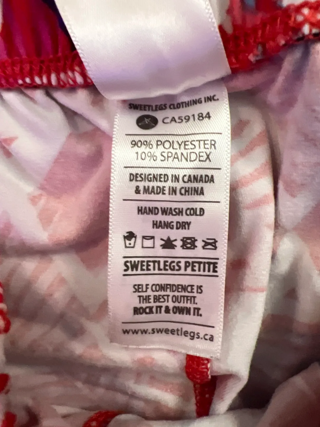 🍒SweetLegs Petite Leggings  Tropical Print image indicator(2)