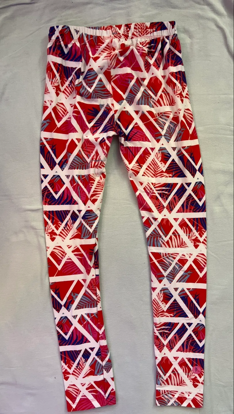 🍒SweetLegs Petite Leggings  Tropical Print image indicator(3)