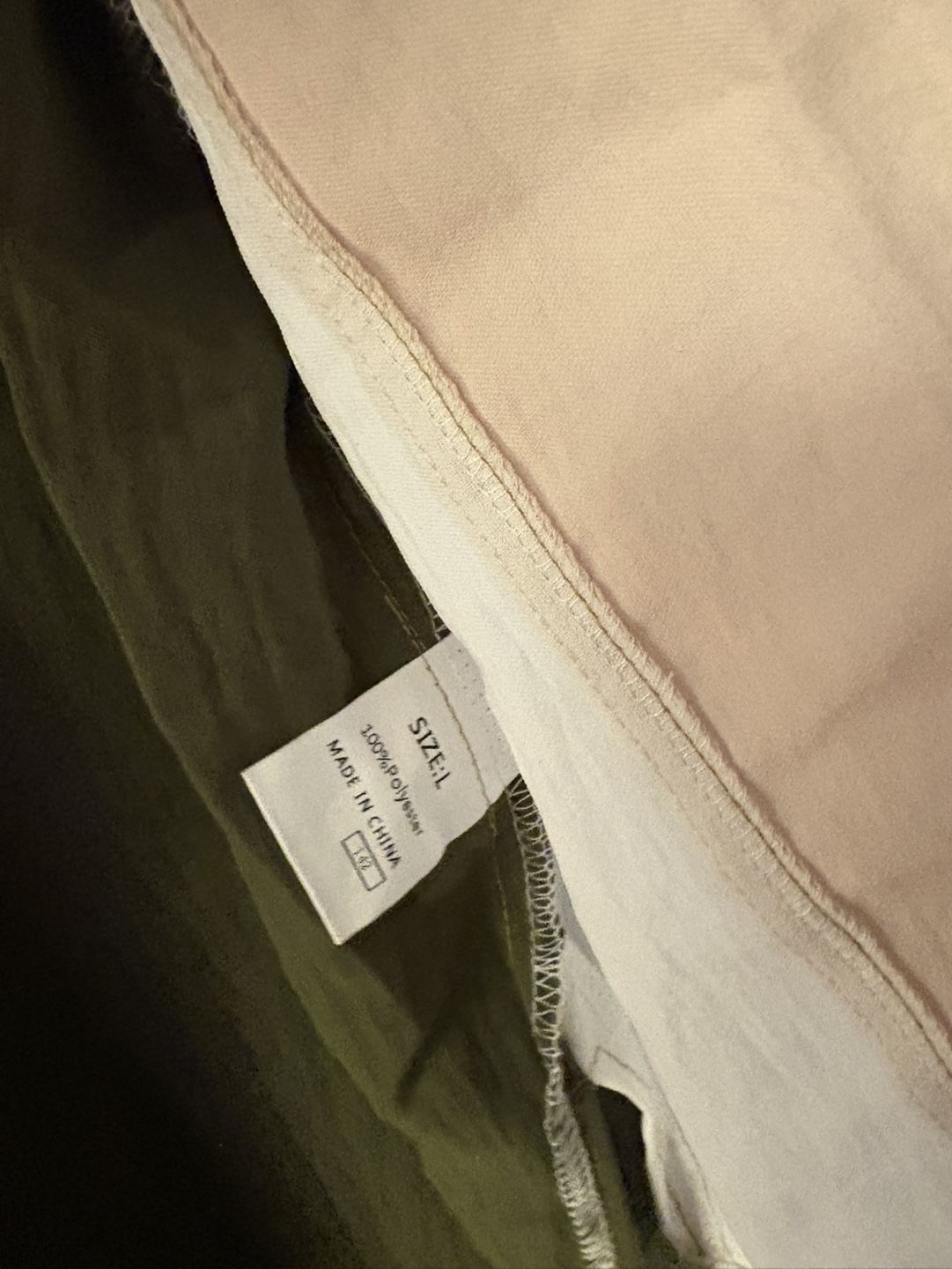 Women's Colour Block Button-Down Shirt - Size L - photo 3