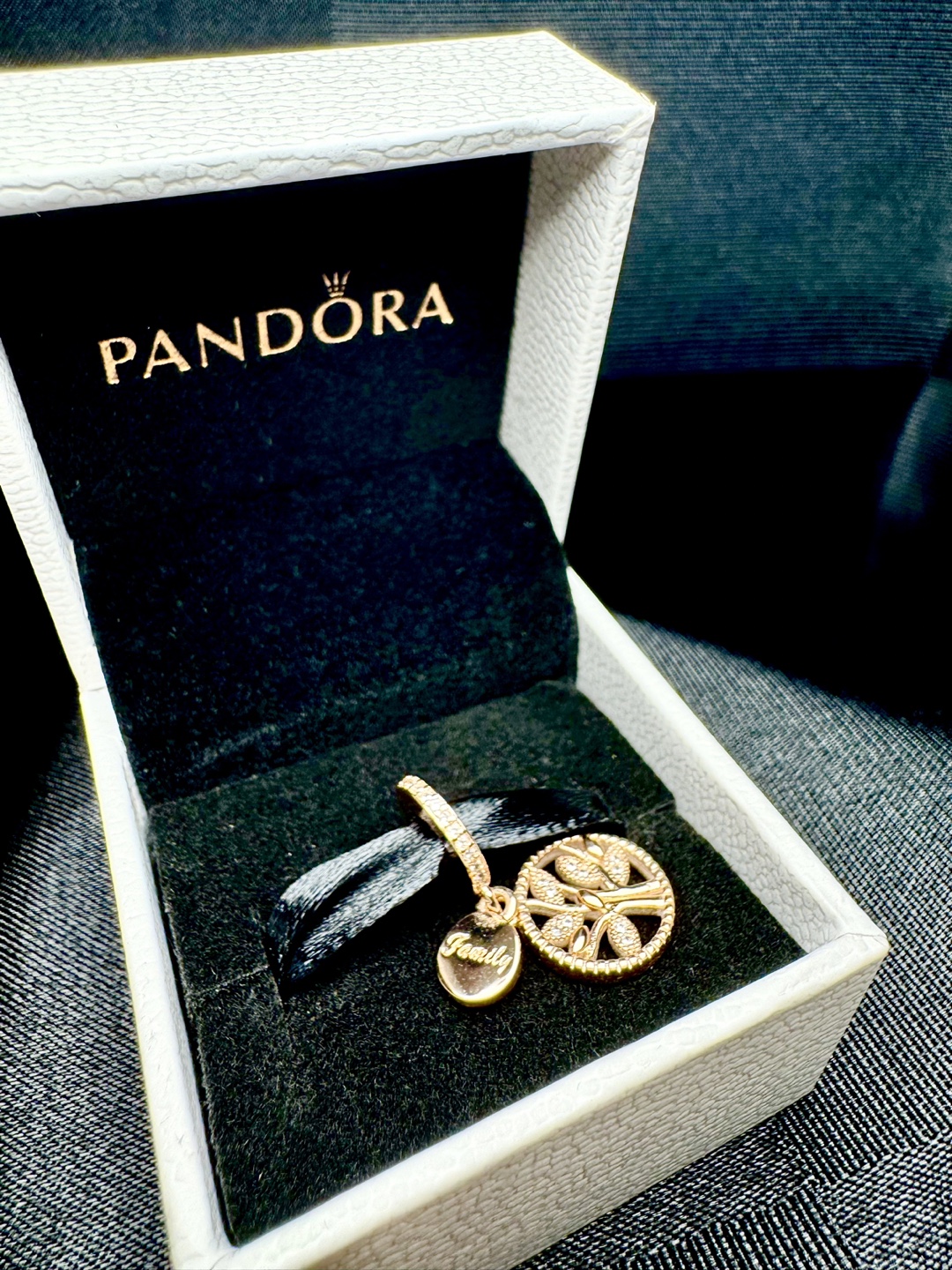 Pandora Family Tree Charm - Rose Gold - photo 2