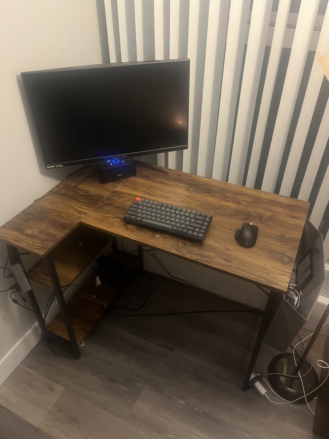 CubiCubi L Shaped Desk - 40 inch Computer Desk - photo 2