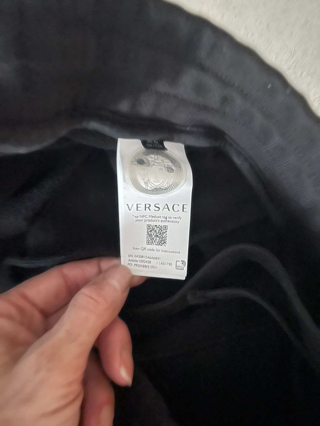 Versace Black Track Pants Size XL - photo 4