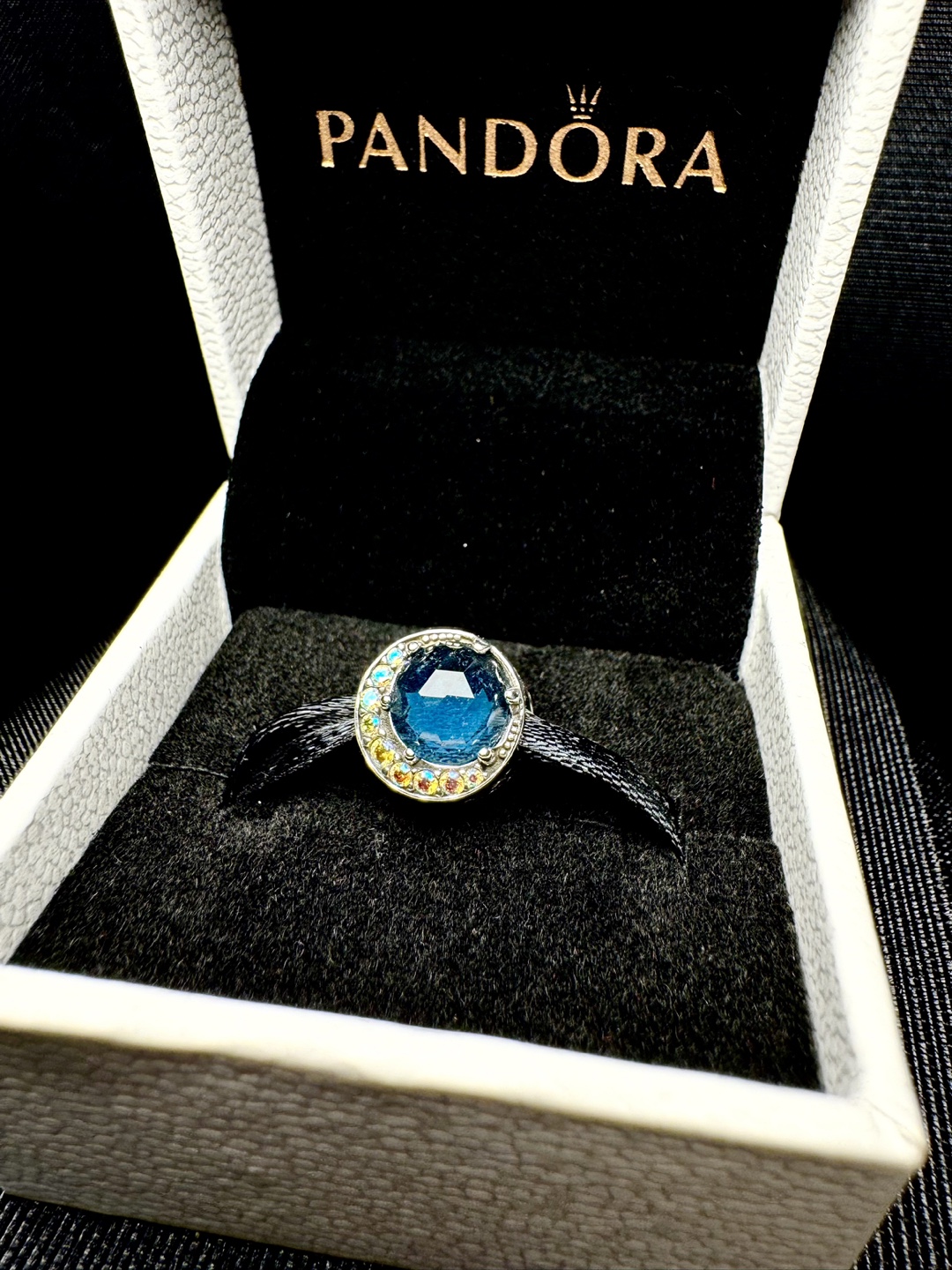 Pandora Blue Gemstone Charm