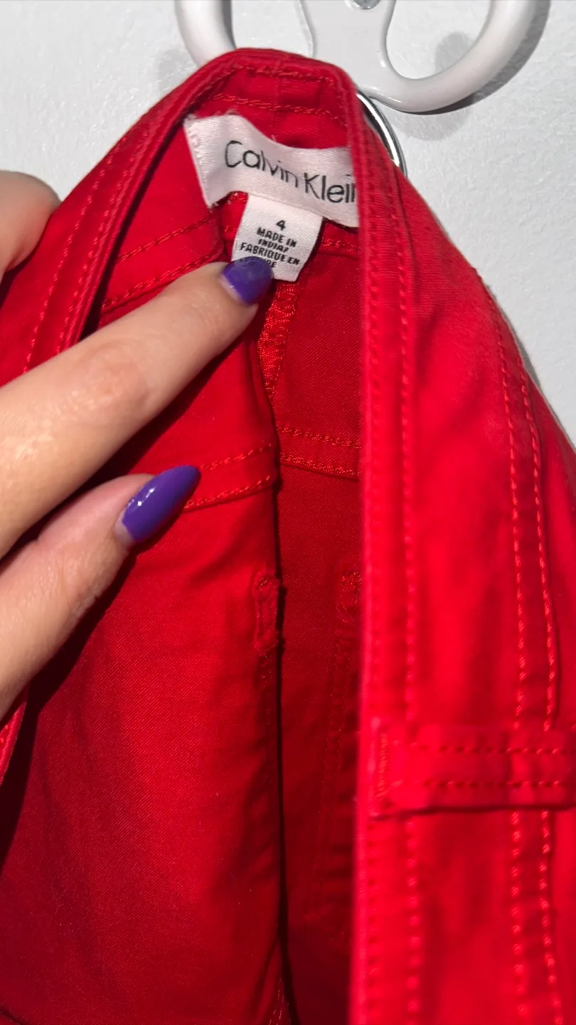 Red and White pants  Bundle - Calvin Klein & Wax Jean image indicator(4)