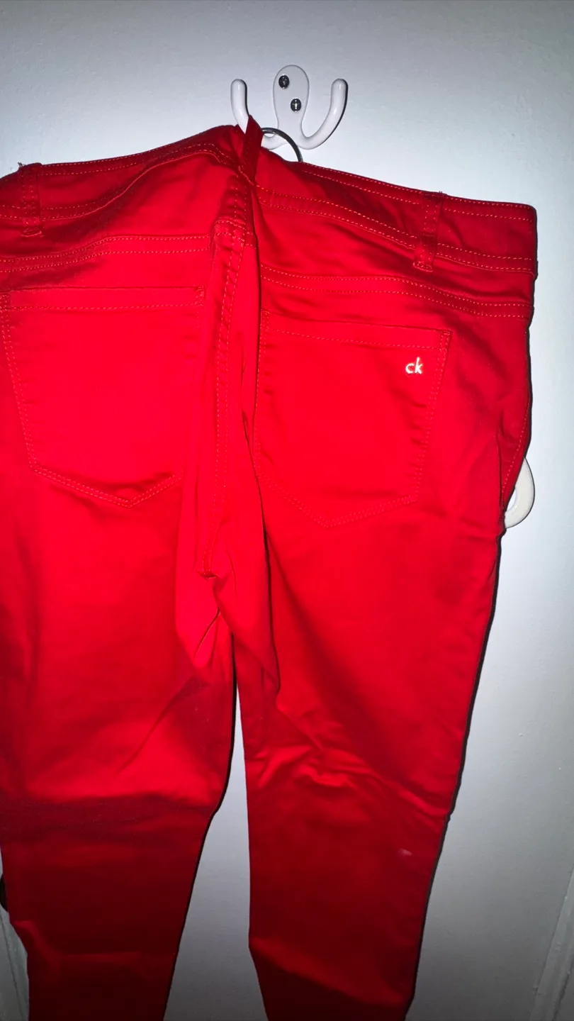 Red and White pants  Bundle - Calvin Klein & Wax Jean image indicator(5)