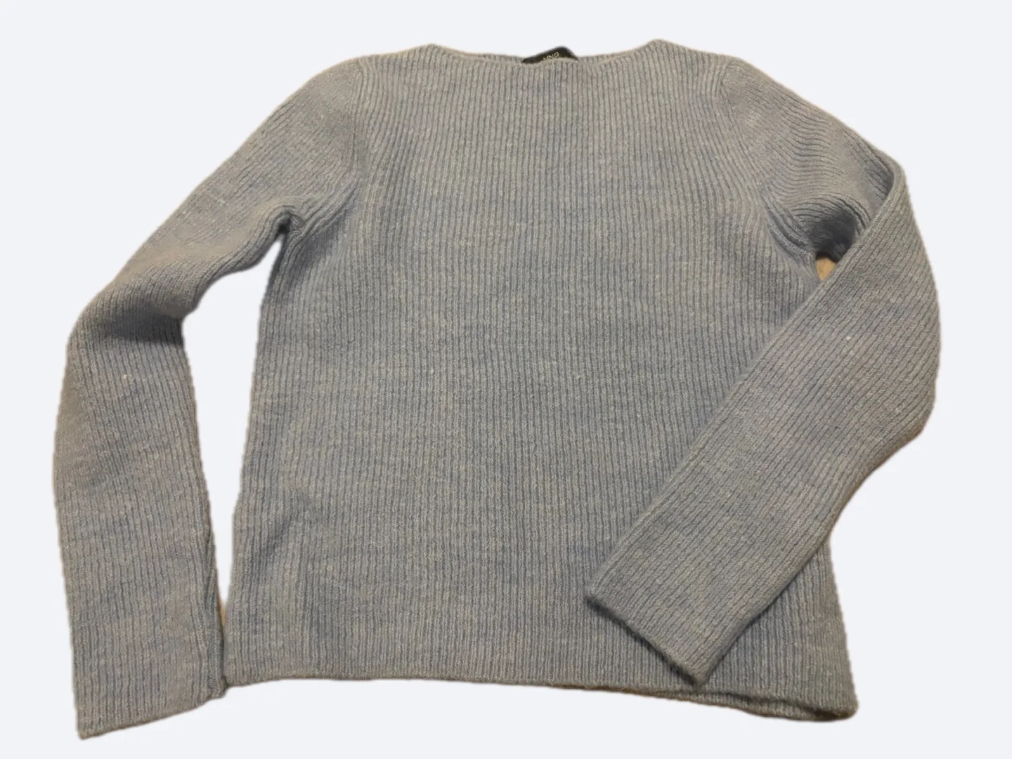 MNG Light Blue Knit Sweater thumbnail