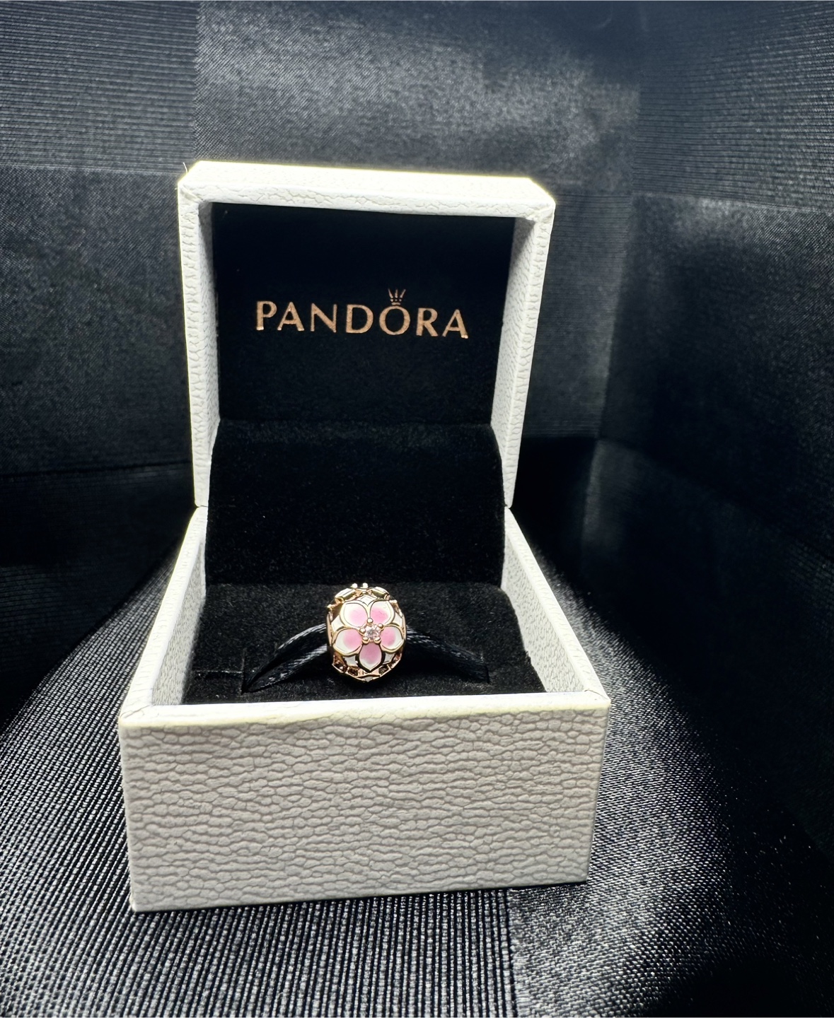 Pandora Rose Gold Cherry Blossom Charm
