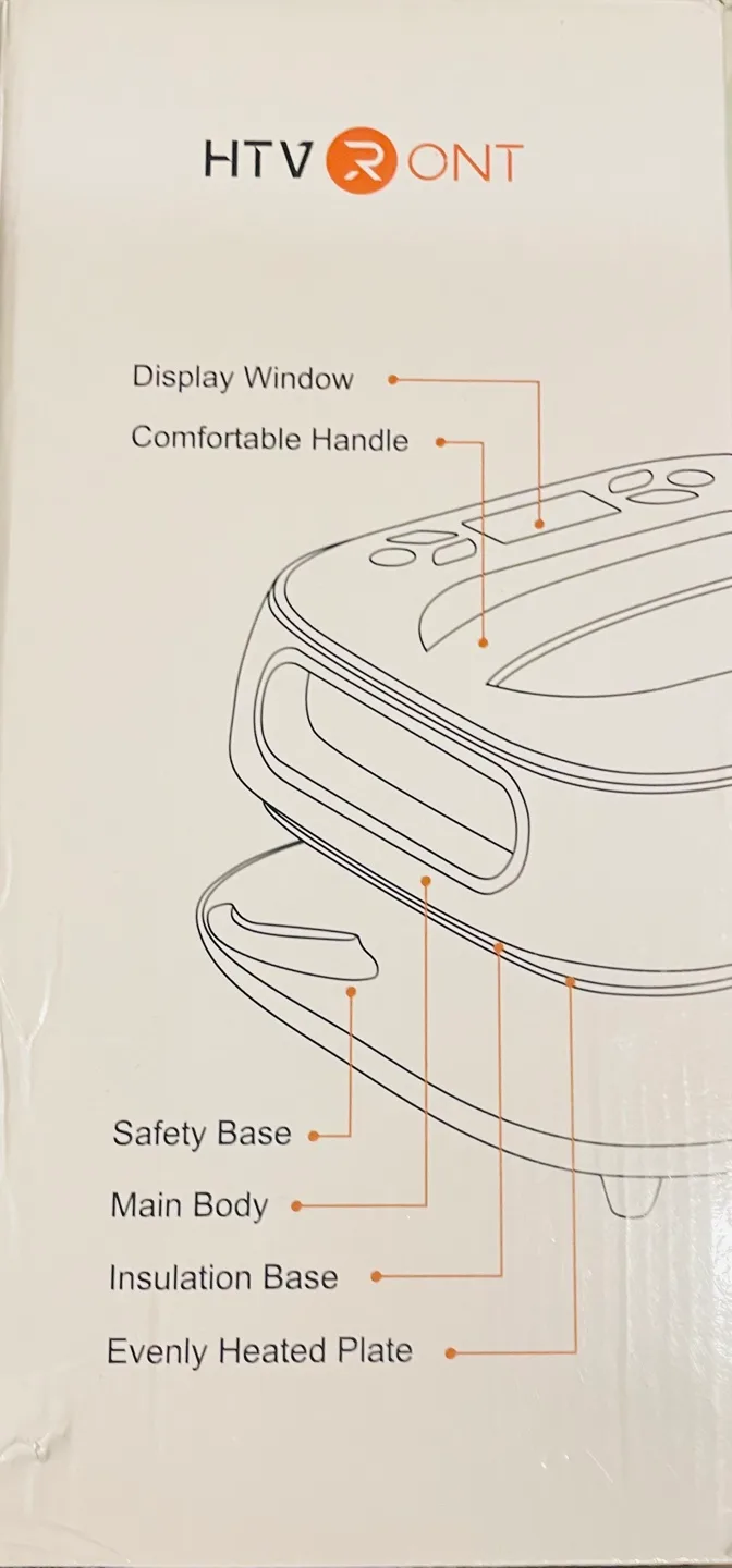 HTVront 1200W 10in x 10in Heat Press Machine image indicator(2)