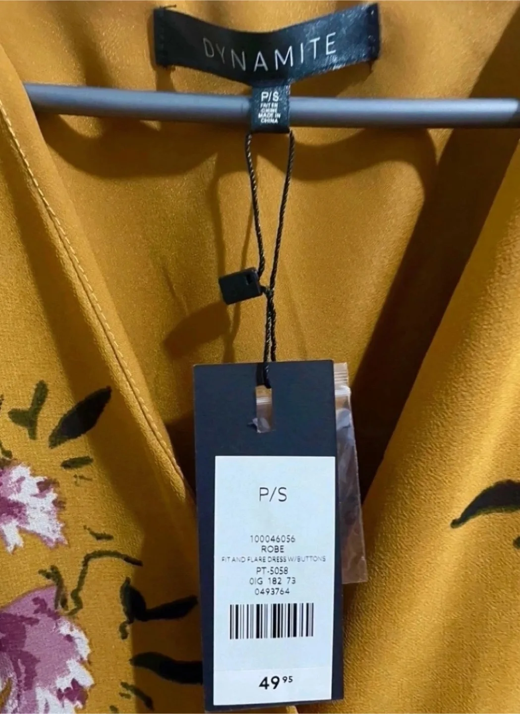 Brand new mustard colour dress-small image indicator(2)