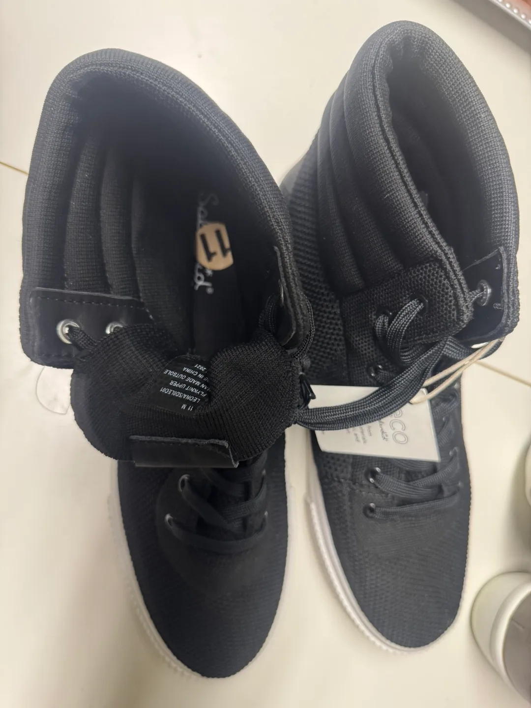 Splendid Black High-Top Sneakers thumbnail