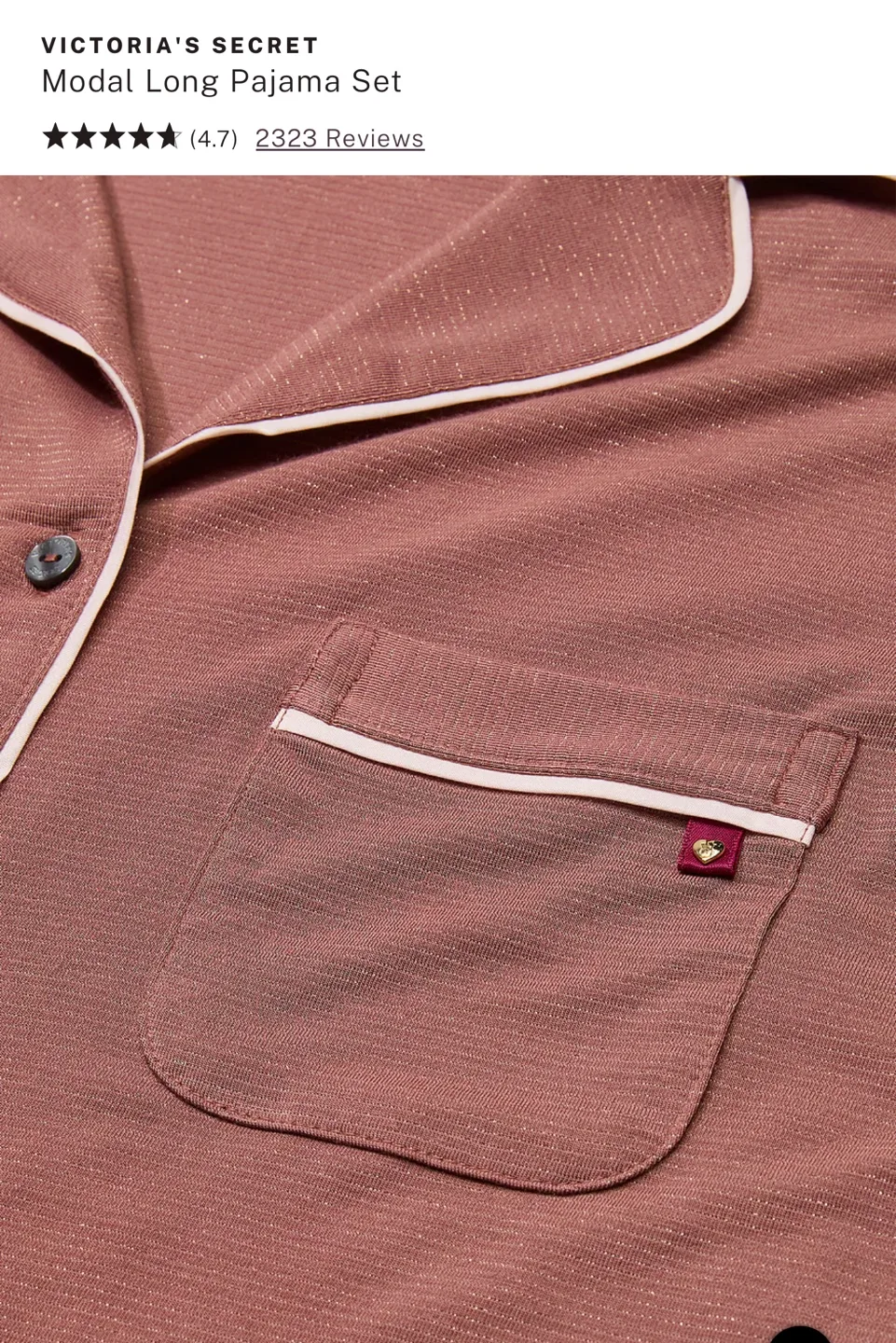Victoria's Secret Modal Long Pajama Set image indicator(3)