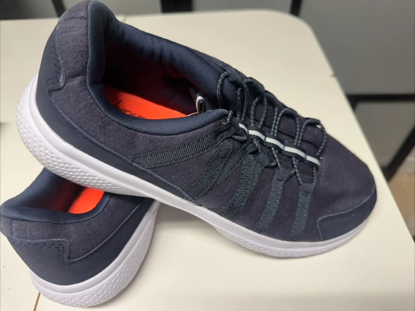 Ladies' Navy Blue Walking Shoes - Size 7 thumbnail