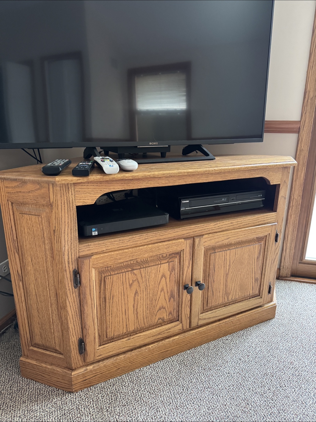 TV Stand with Storage - photo 3