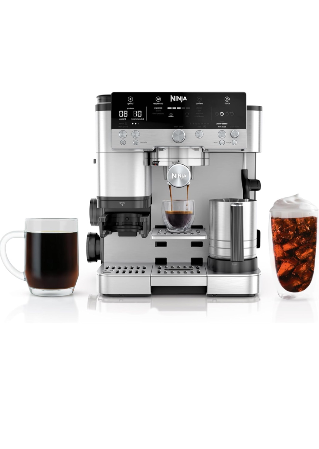 “It doesn’t have a portafilter. The part is missing.”
