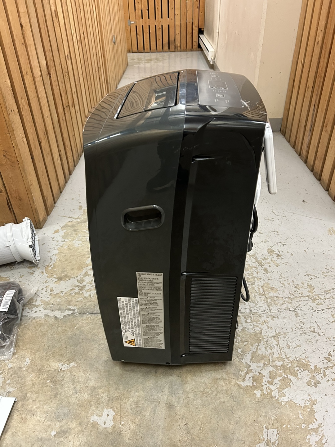 LG Portable Air Conditioner with Hose and Window Kit - photo 3