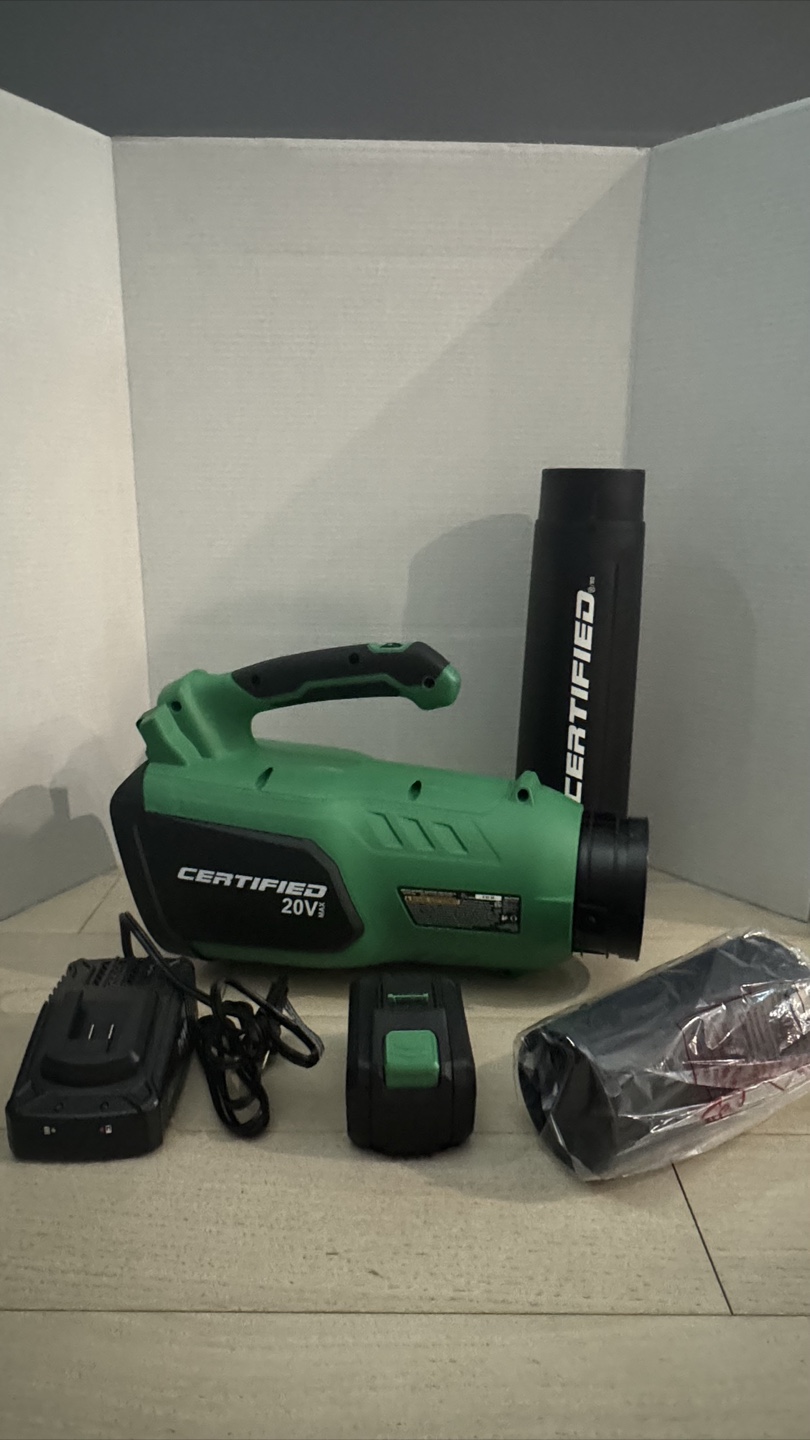 CERTIFIED 20V MAX Cordless Leaf Blower