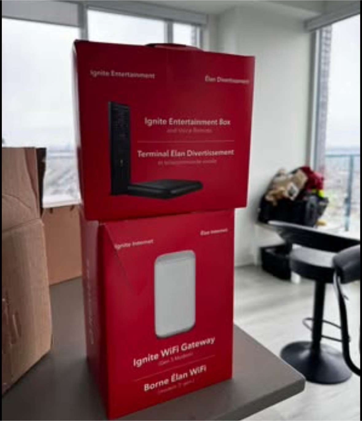 New Ignite Entertainment Box & WiFi Gateway