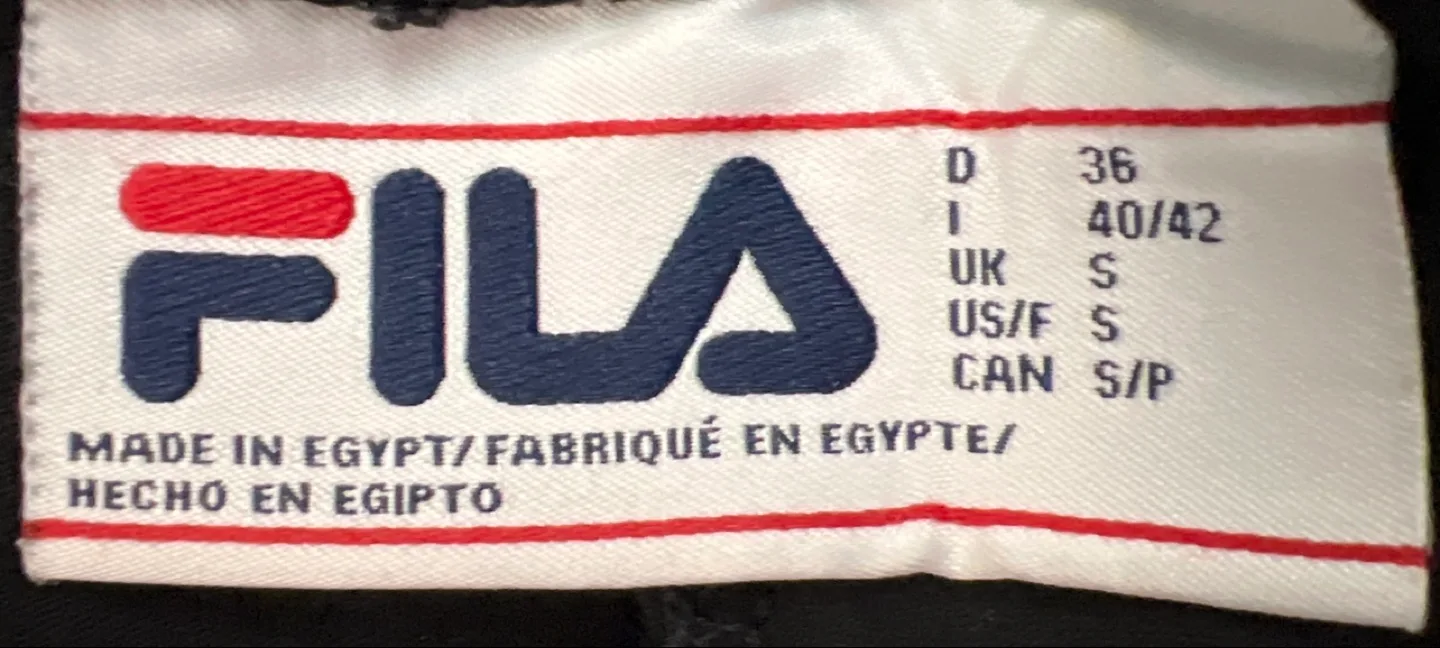 🍒Fila black Leggings image indicator(3)