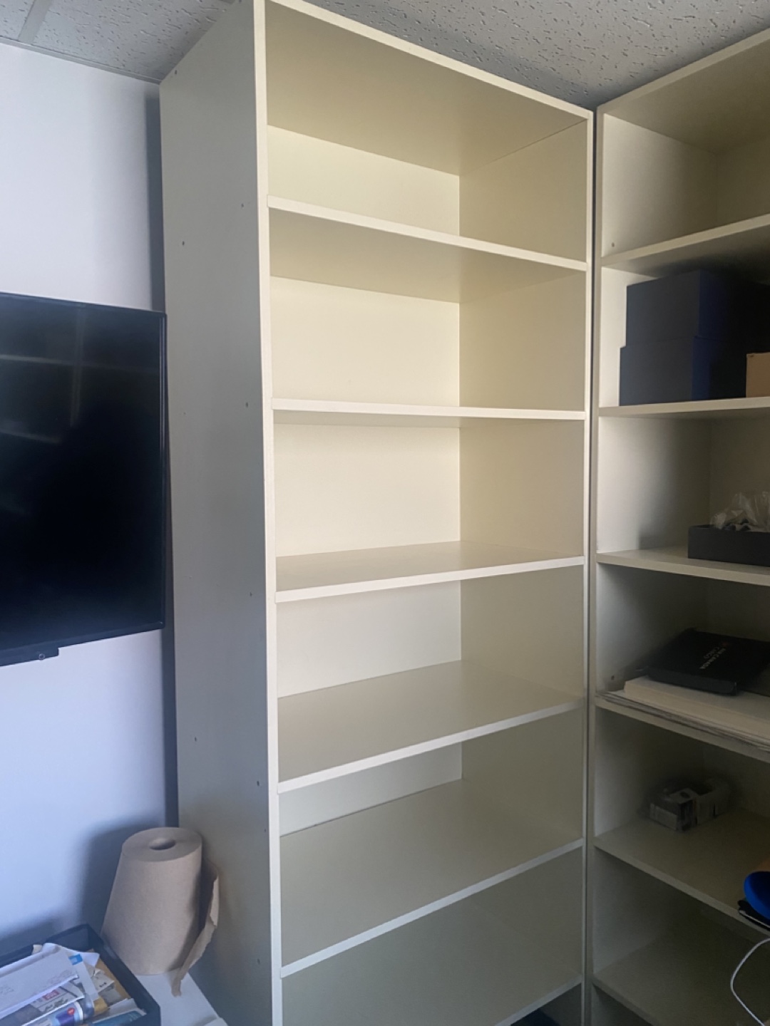 Storage book shelves
